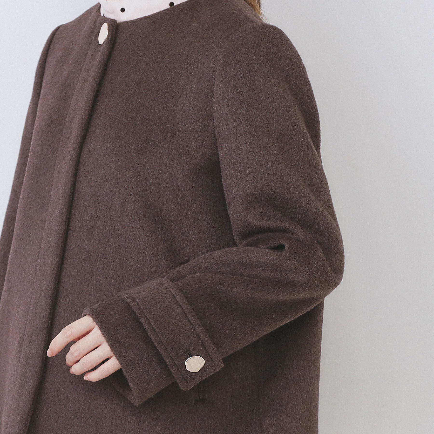 index「ノーカラーショートコート」|ノーカラーコート|