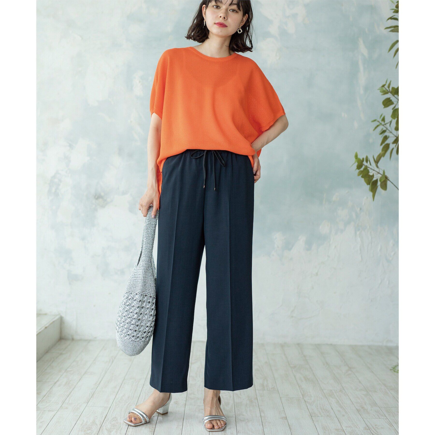 OPAQUE.CLIP「≪SS-LLsize≫ ストレッチ美脚イージーワイドパンツ/セットアップ対応【防シワ/抗ピル/洗濯機」|その他|