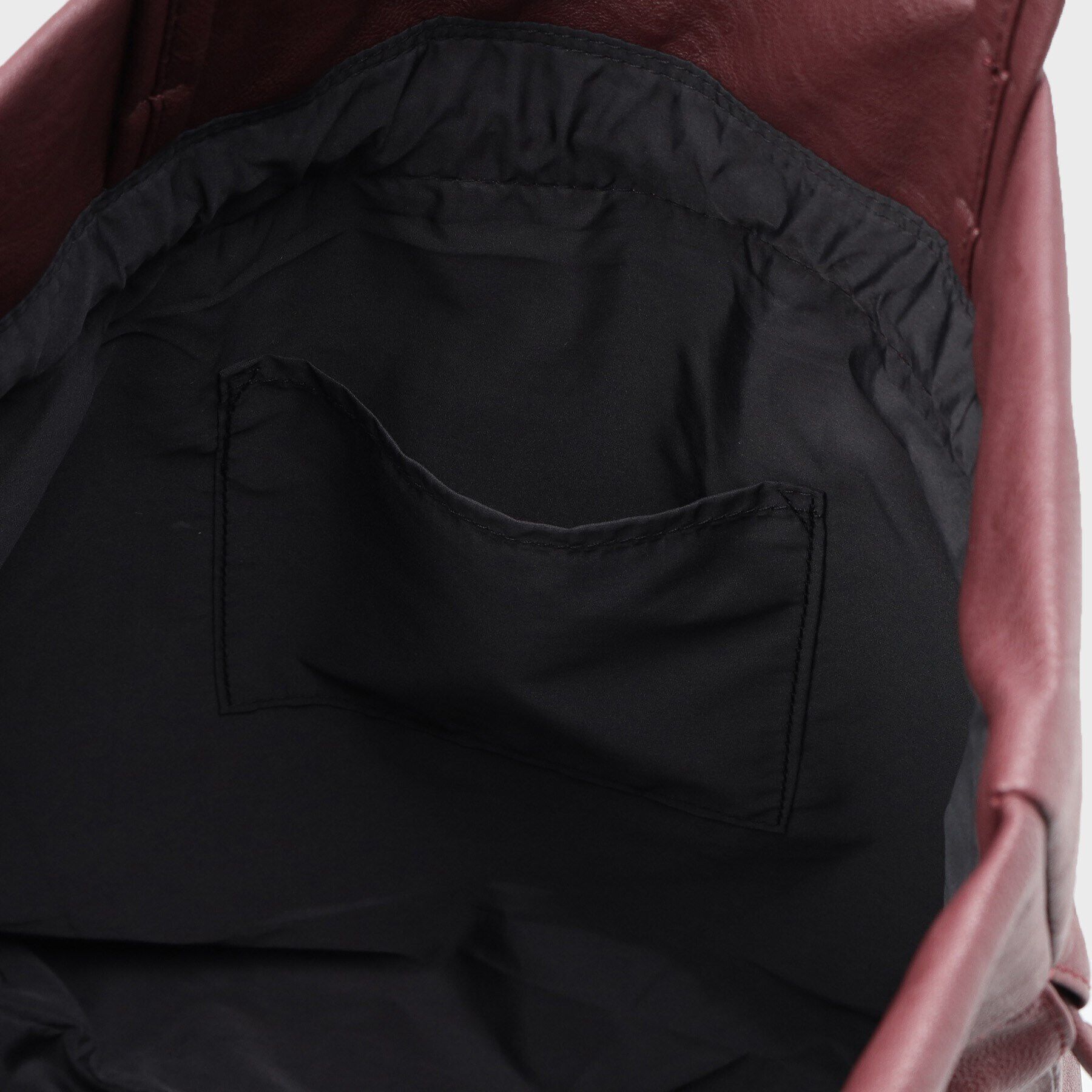 OPAQUE.CLIP「【A4サイズ対応】ソフト合皮巾着ドローストリングトートバッグ」|トートバッグ|