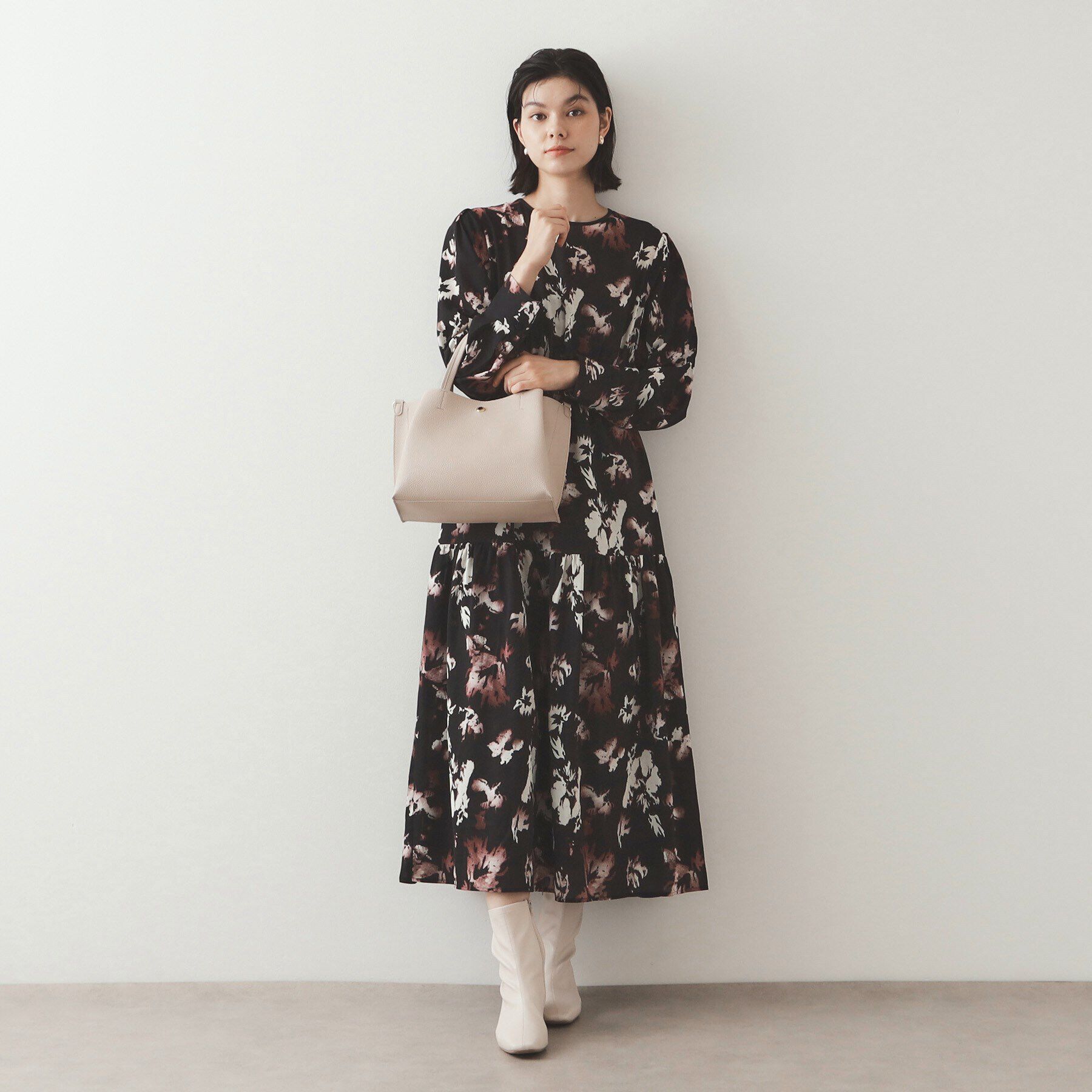 OPAQUE.CLIP「【2WAY/通勤対応】3層ミドルトートバッグ」|トートバッグ|