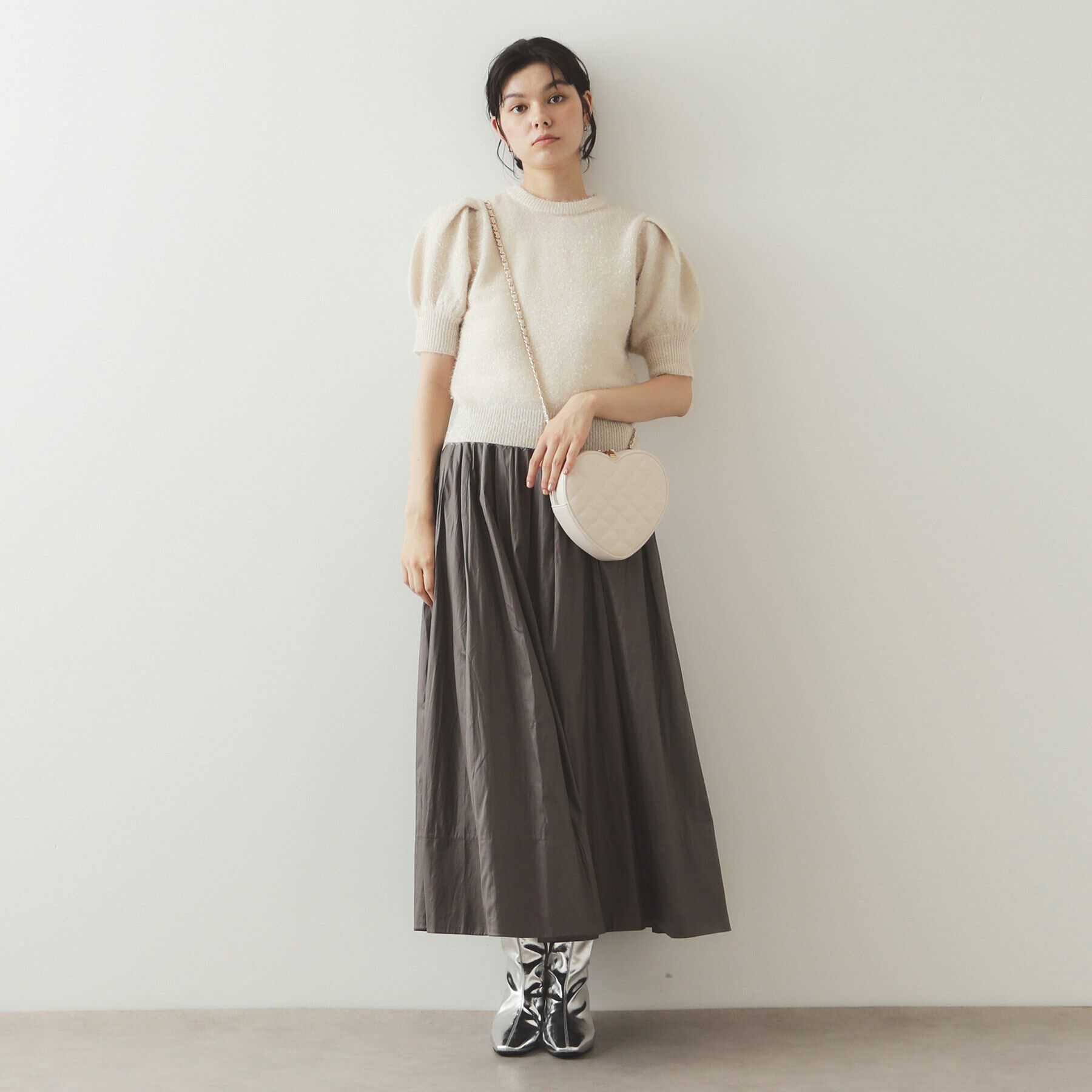 OPAQUE.CLIP「ハートシェイプキルティングミニショルダーバッグ」|ショルダー・メッセンジャー|