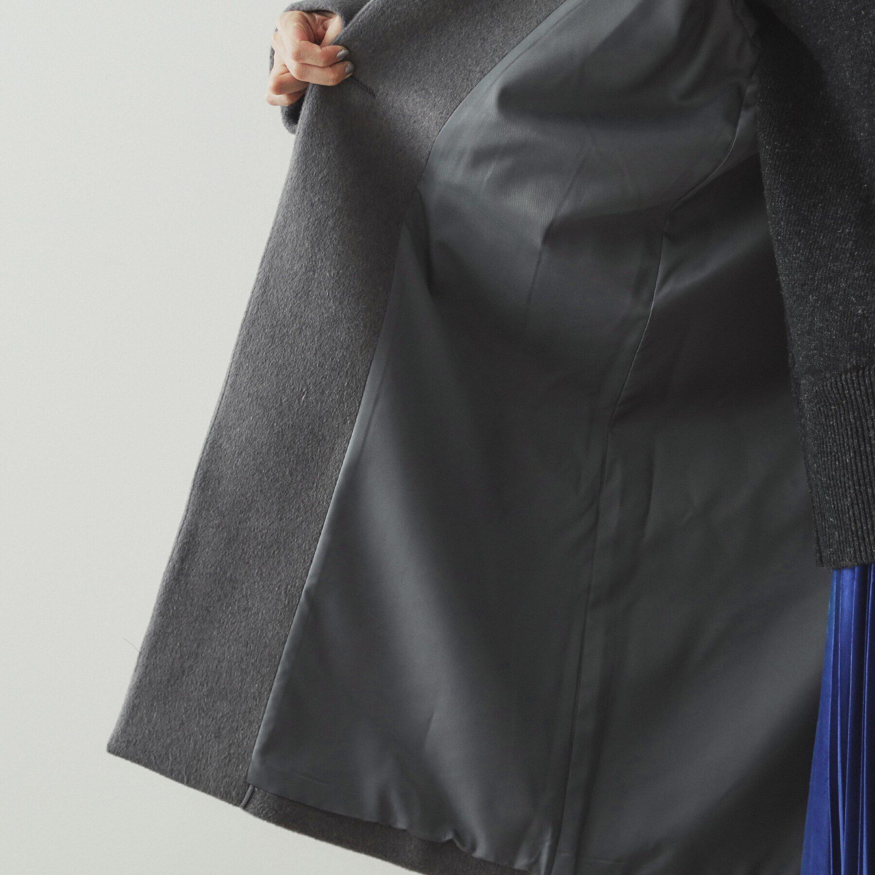 OPAQUE.CLIP「ウールカシミヤブレンド チェスターコート」|チェスターコート|