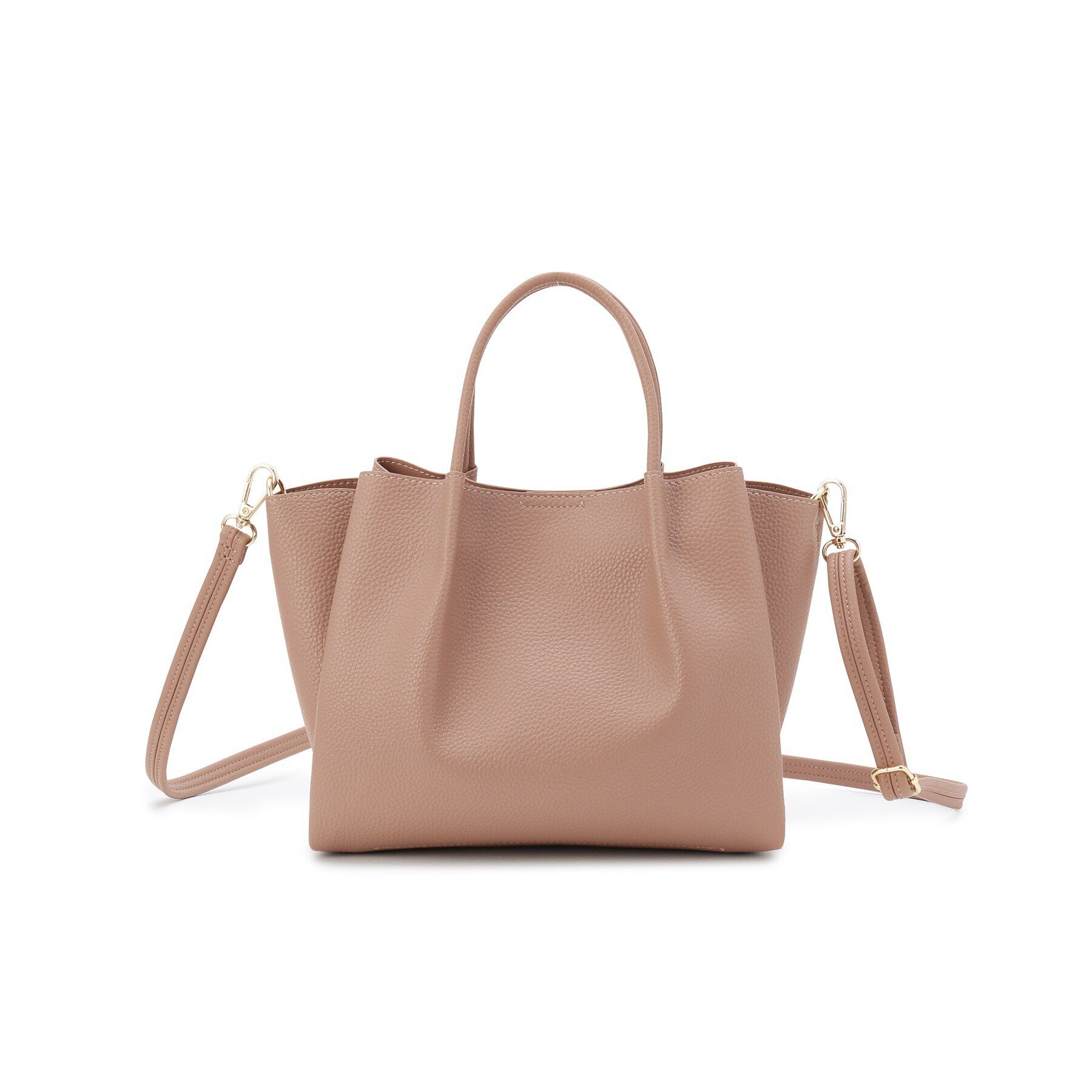 OPAQUE.CLIP「【軽量／2WAY／通勤対応】フロントベルトデザインミドルトートバッグ」|トートバッグ|