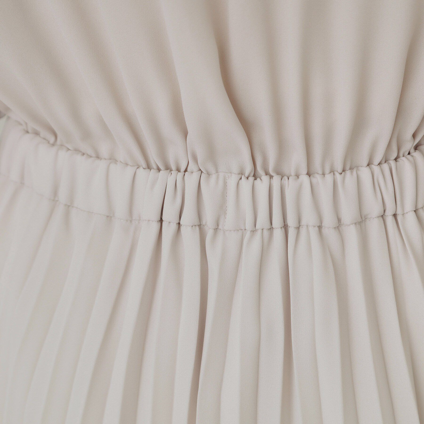 OPAQUE.CLIP「《通勤・セレモニー対応》ジョーゼットプリーツワンピース【洗える】」|ワンピース|