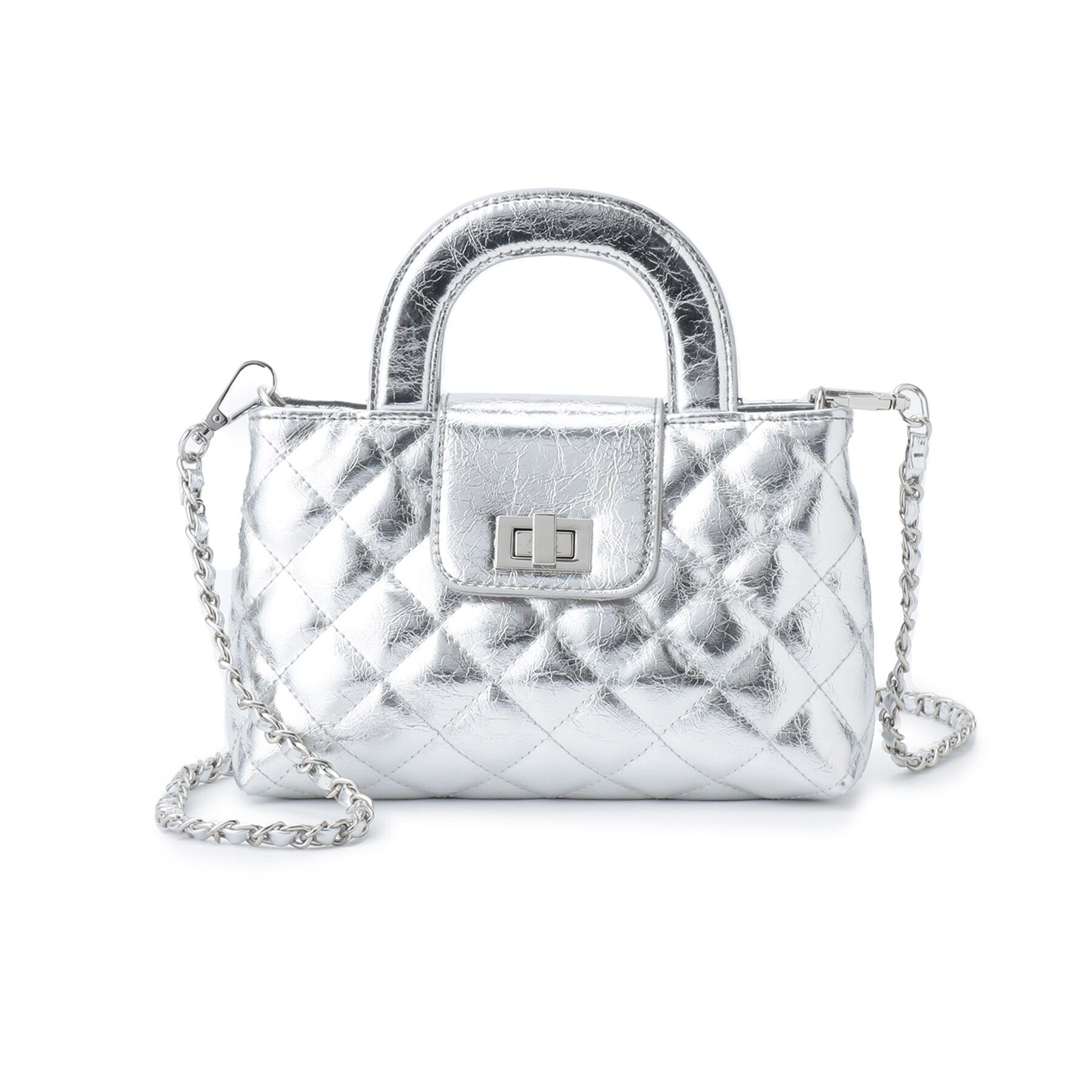 OPAQUE.CLIP「【2WAY】ダイヤキルティングデザインチェーンショルダーバッグ」|ショルダー・メッセンジャー|