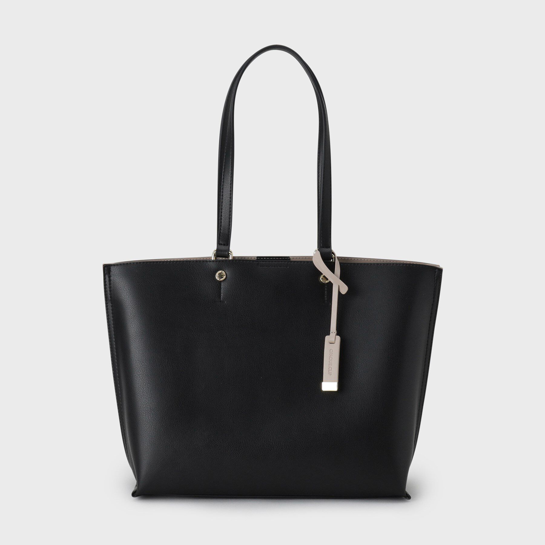 OPAQUE.CLIP「【A4サイズ対応】バイカラースムーストートバッグ」|トートバッグ|