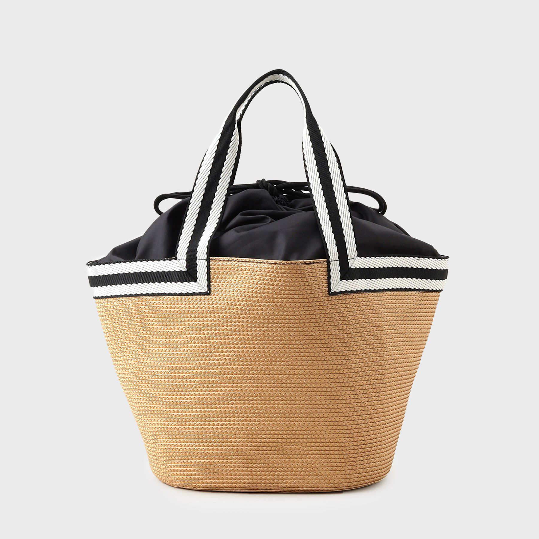 OPAQUE.CLIP「バスケット調デザインテープトートバッグ」|トートバッグ|
