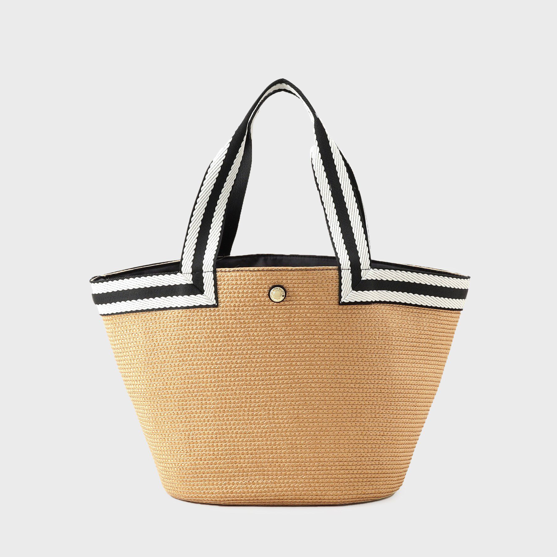 OPAQUE.CLIP「バスケット調デザインテープトートバッグ」|トートバッグ|