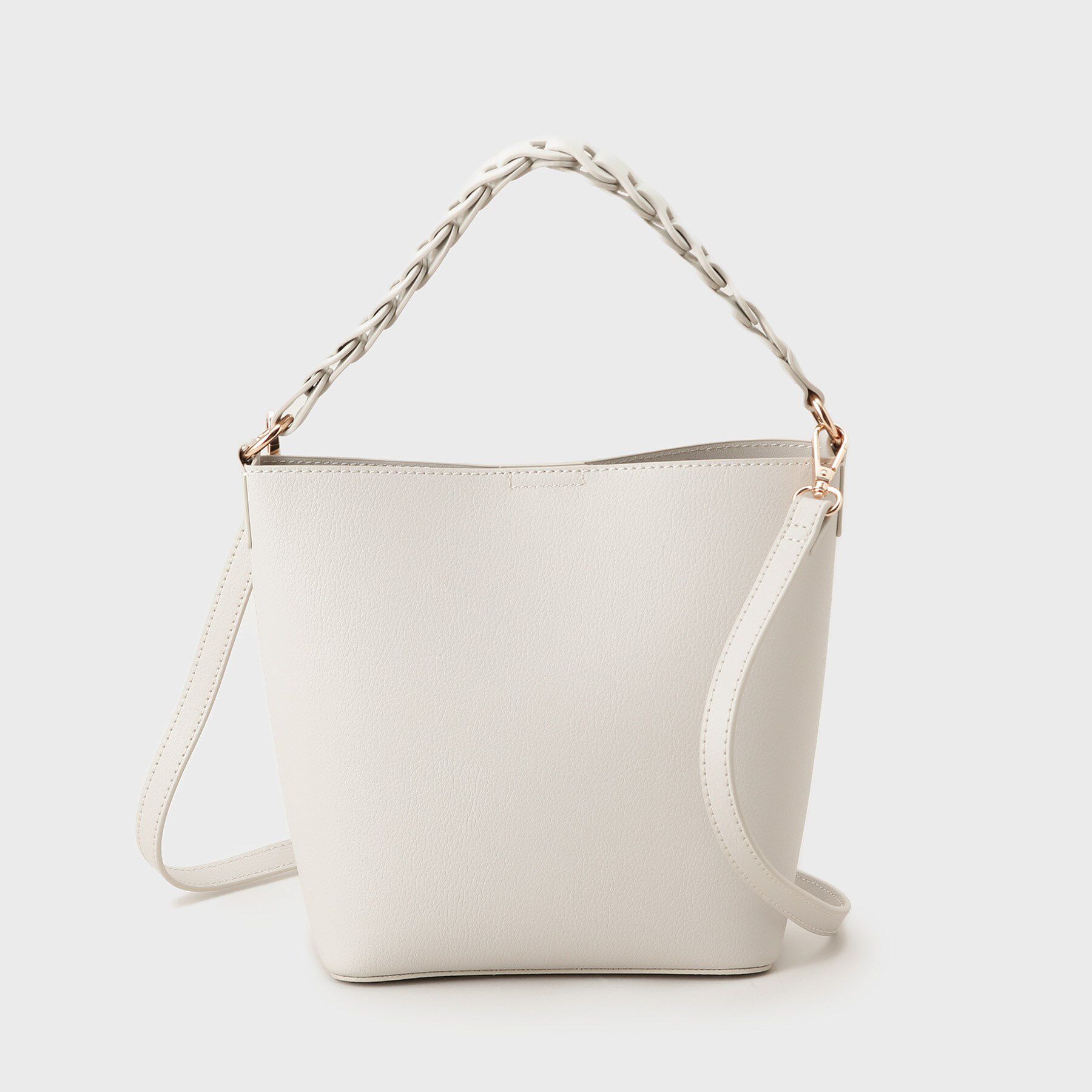 OPAQUE.CLIP「【2WAY】デザインハンドルバッグ」|ショルダー・メッセンジャー|