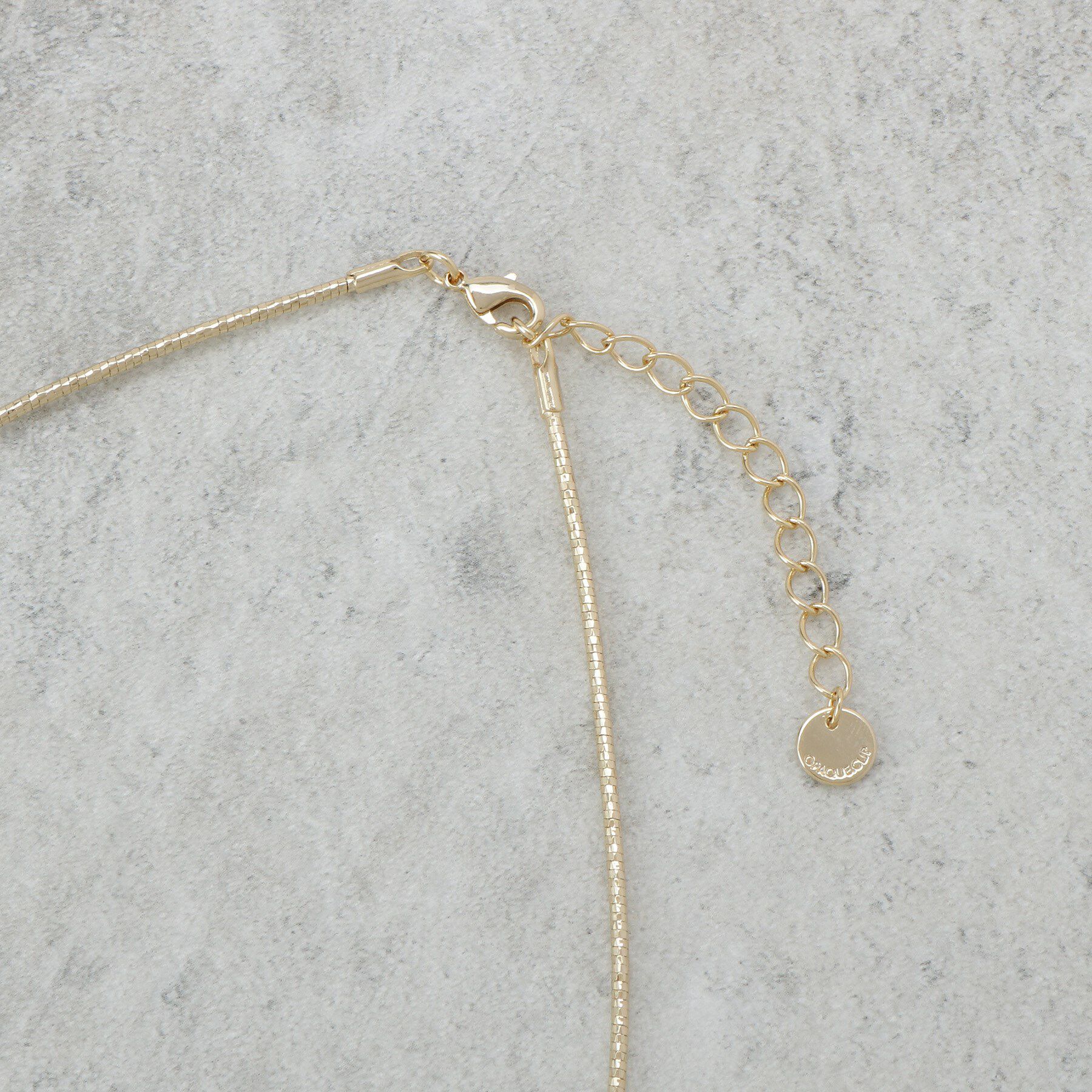 OPAQUE.CLIP「チョーカー風ネックレス」|ネックレス|