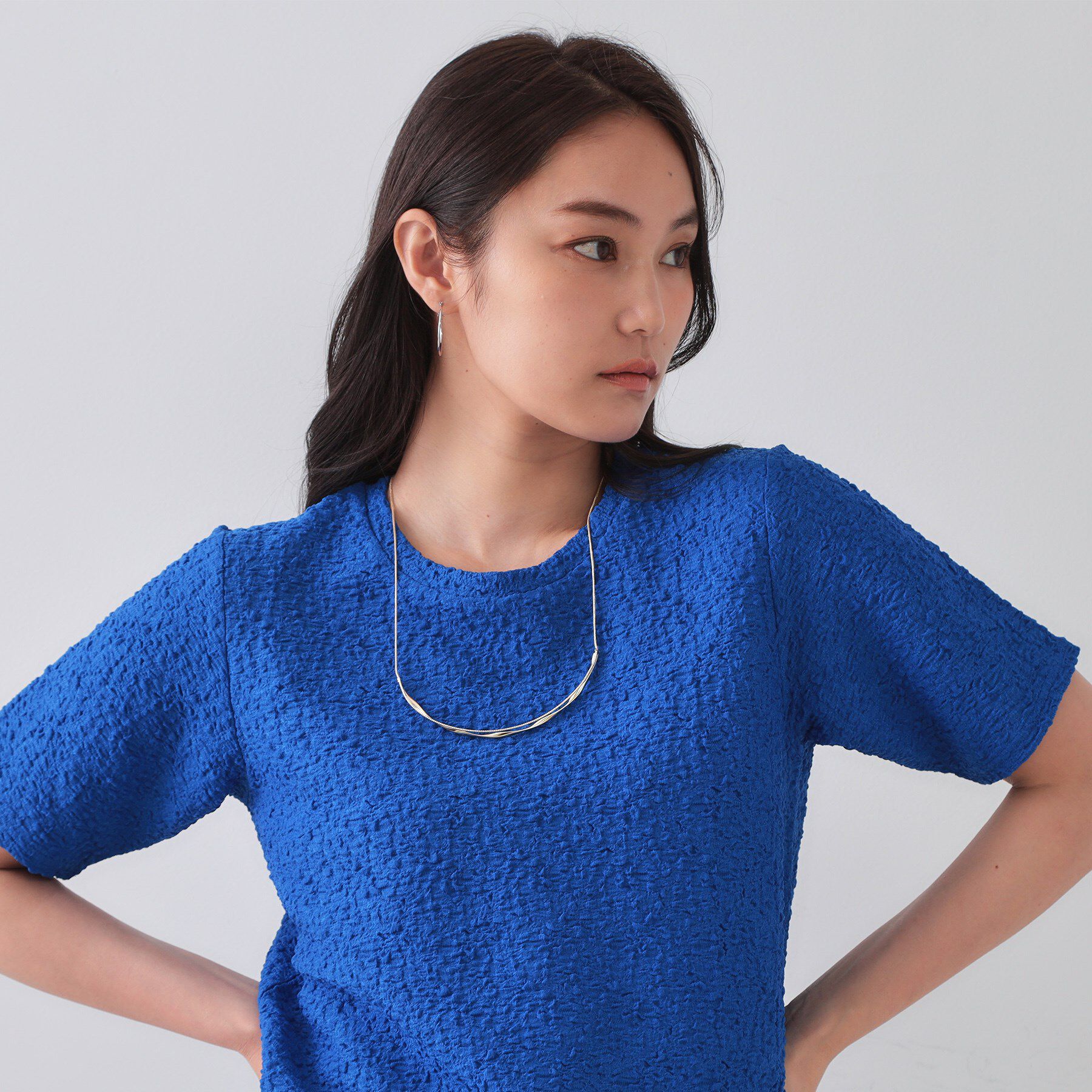 OPAQUE.CLIP「2タイプバー スライドネックレス」|ネックレス|