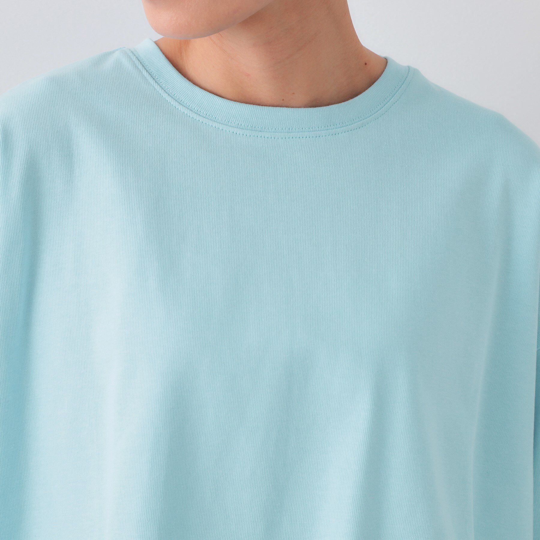 OPAQUE.CLIP「《5色展開》ワイドシルエットTシャツ【洗濯機洗い可】」|Tシャツ・カットソー|