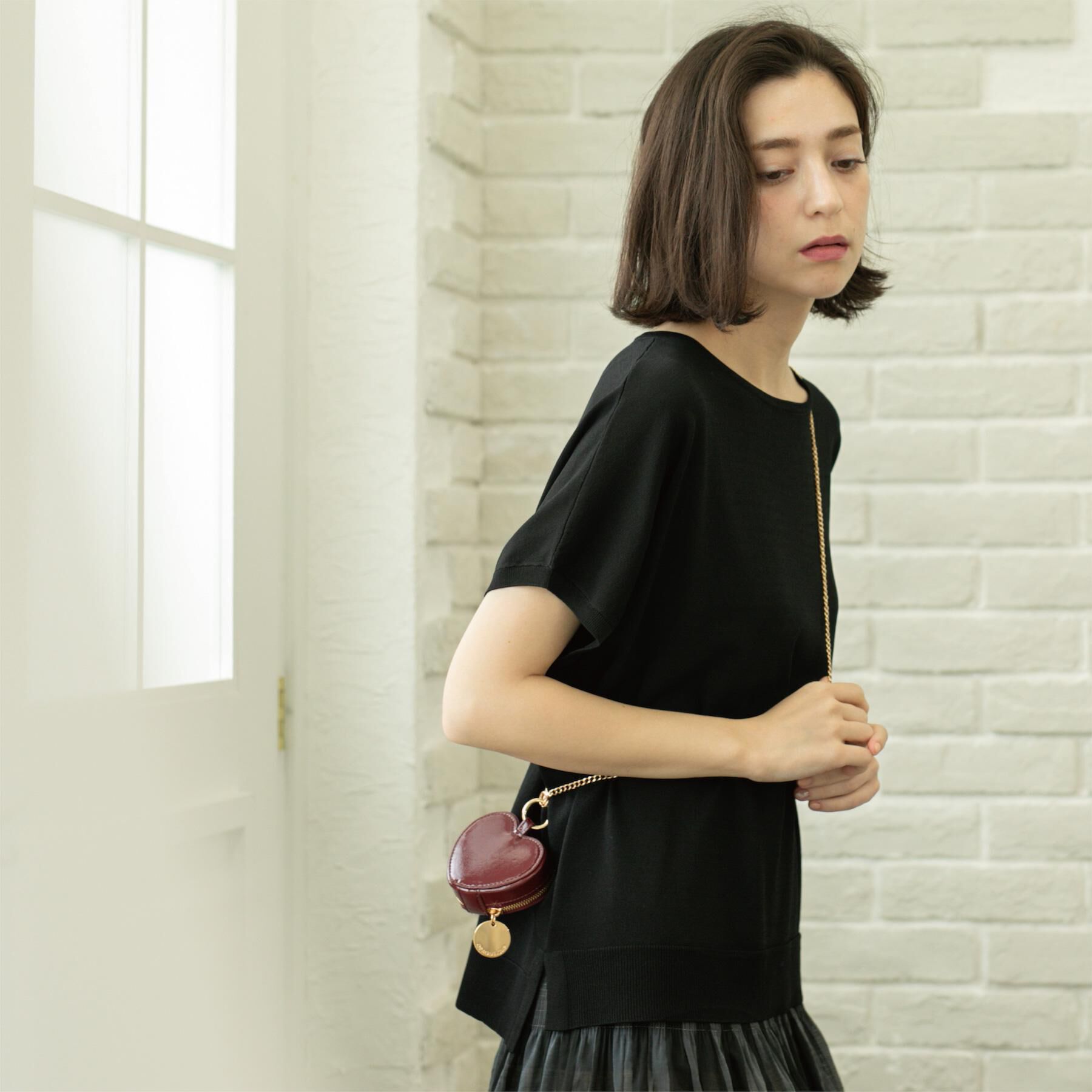 OPAQUE.CLIP「《6色展開/S-LLサイズ》ドルマンスリーブニット【UV/接触冷感/洗濯機洗い可/抗ピル】」|ニット・セーター|