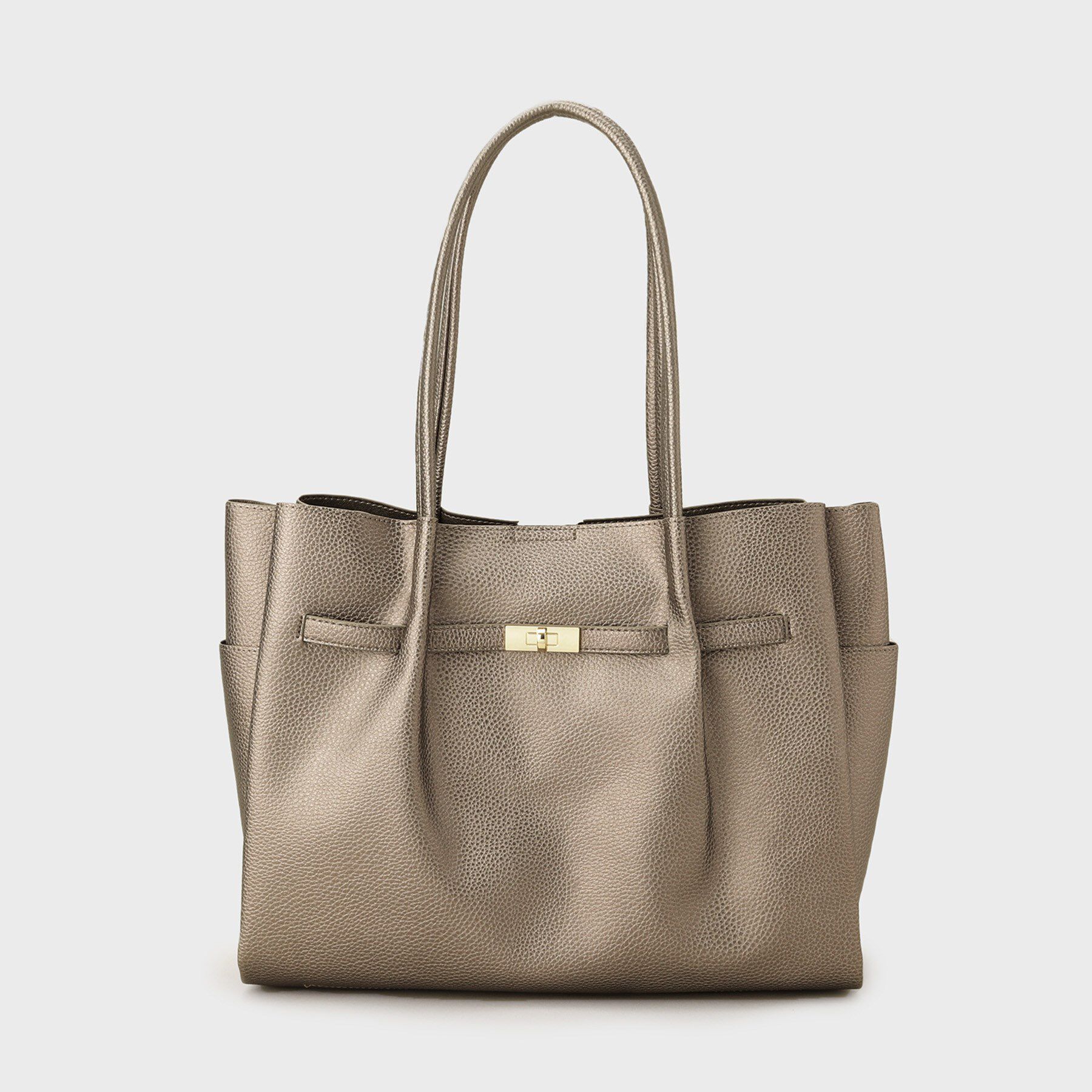 OPAQUE.CLIP「【軽量/A4サイズ対応/通勤対応】フロントベルトデザイントートバッグ」|トートバッグ|