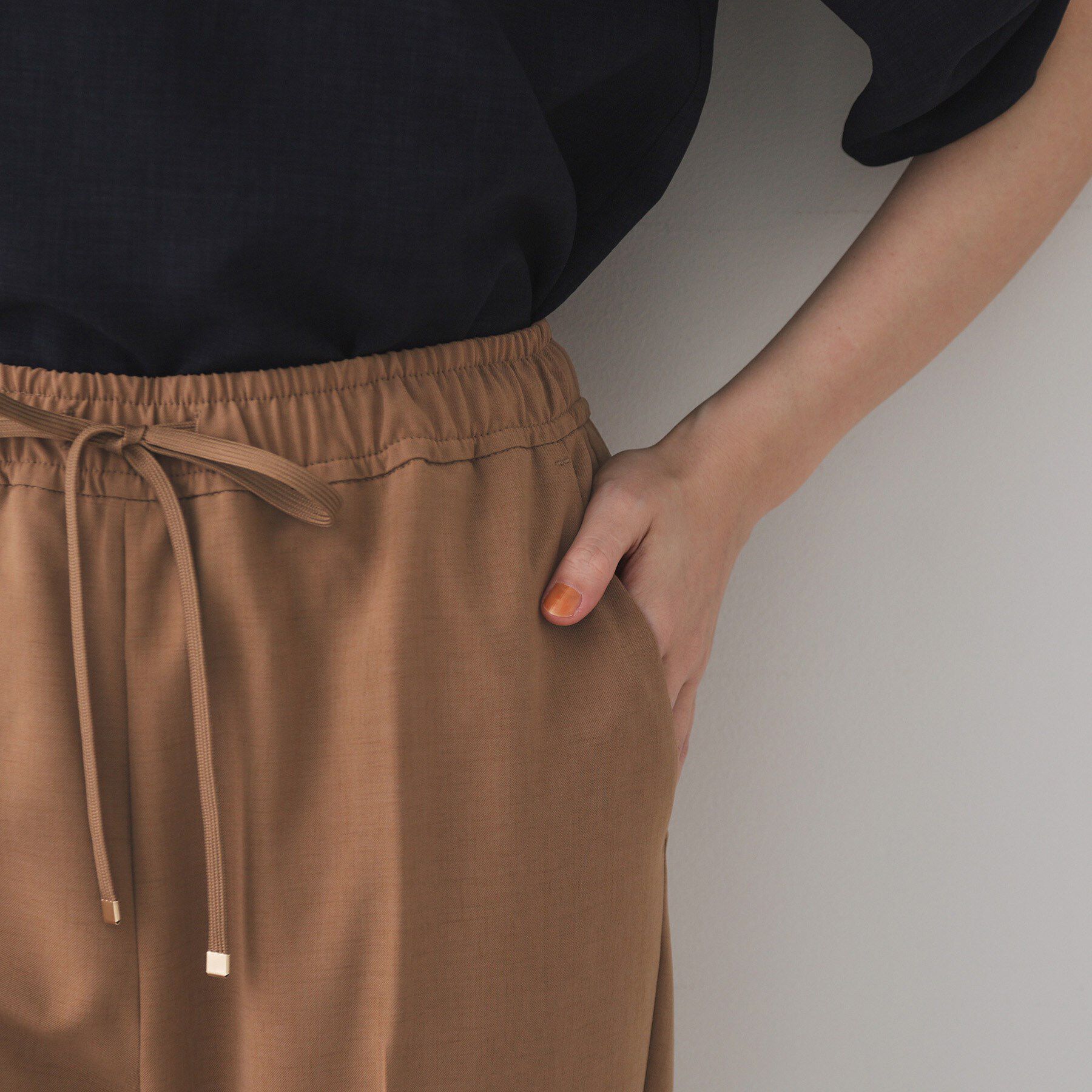 OPAQUE.CLIP「《丈が選べる/SS-LLサイズ》美脚ストレッチイージーテーパードパンツ/セットアップ対応【防シワ/洗」|その他|