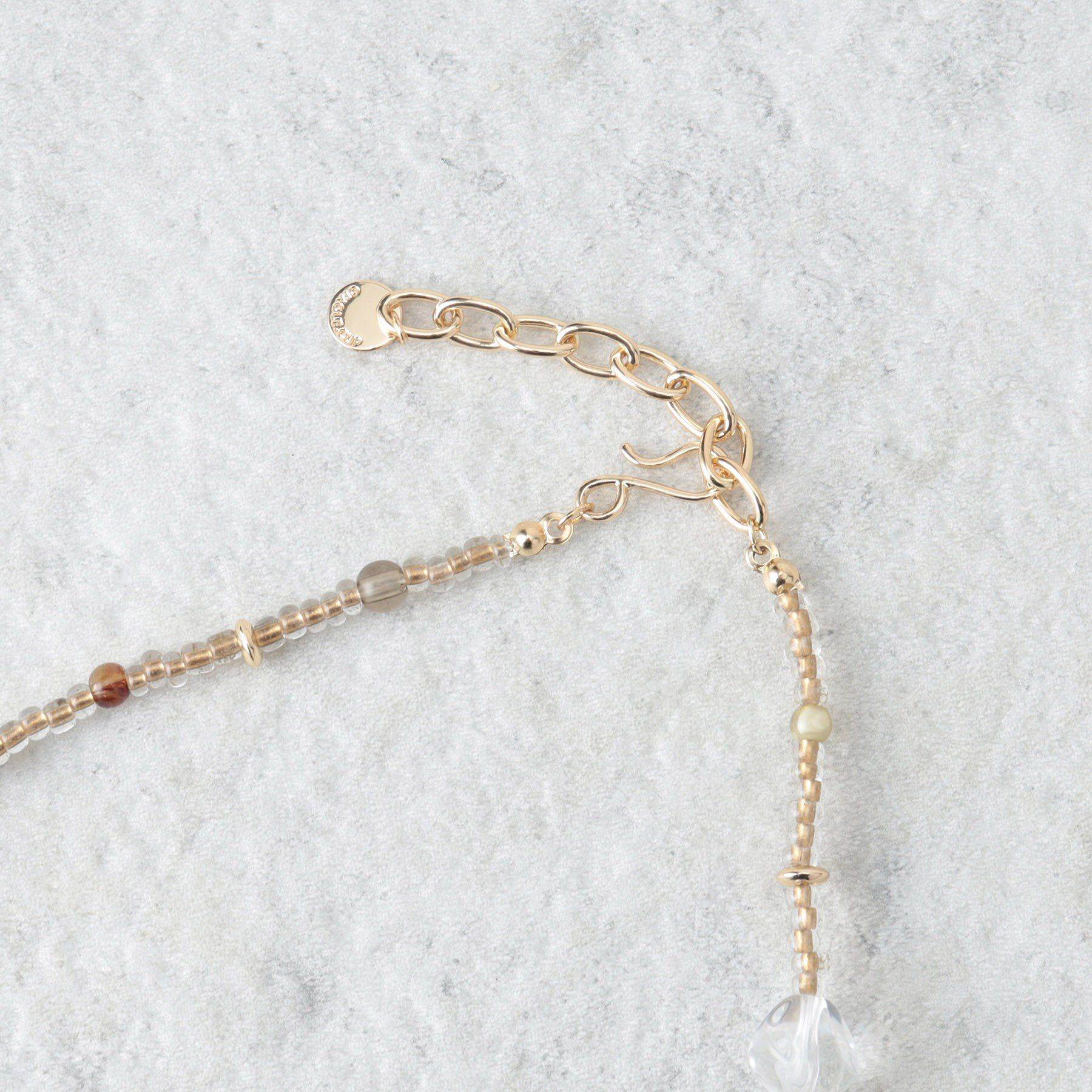 OPAQUE.CLIP「マルチビーズネックレス」|ネックレス|