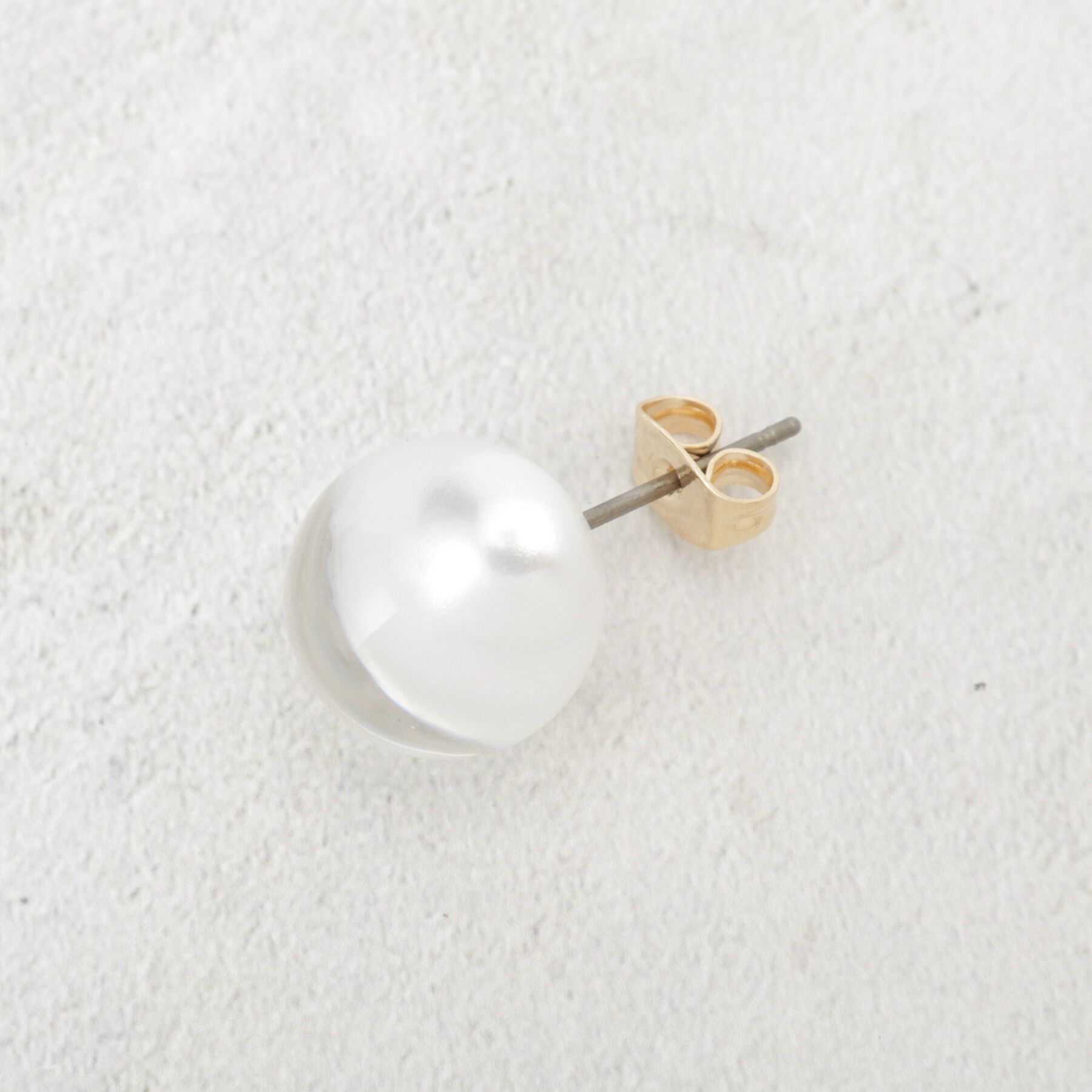 OPAQUE.CLIP「ガラスパールピアス」|ピアス|