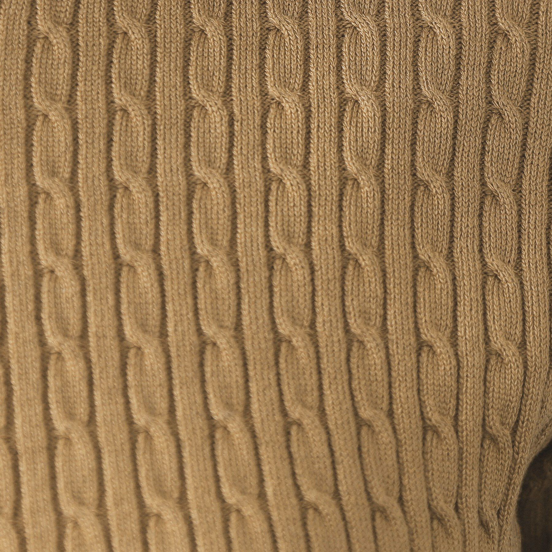 OPAQUE.CLIP「ケーブルハーフスリーブニット【UVケア/洗濯機OK】《6col/S～LL》」|ニット・セーター|