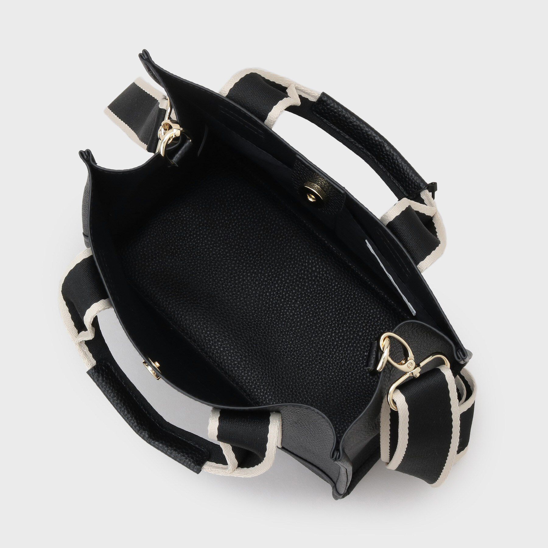 OPAQUE.CLIP「【軽量/2WAY】ラインテープスクエアミドルトートバッグ」|トートバッグ|