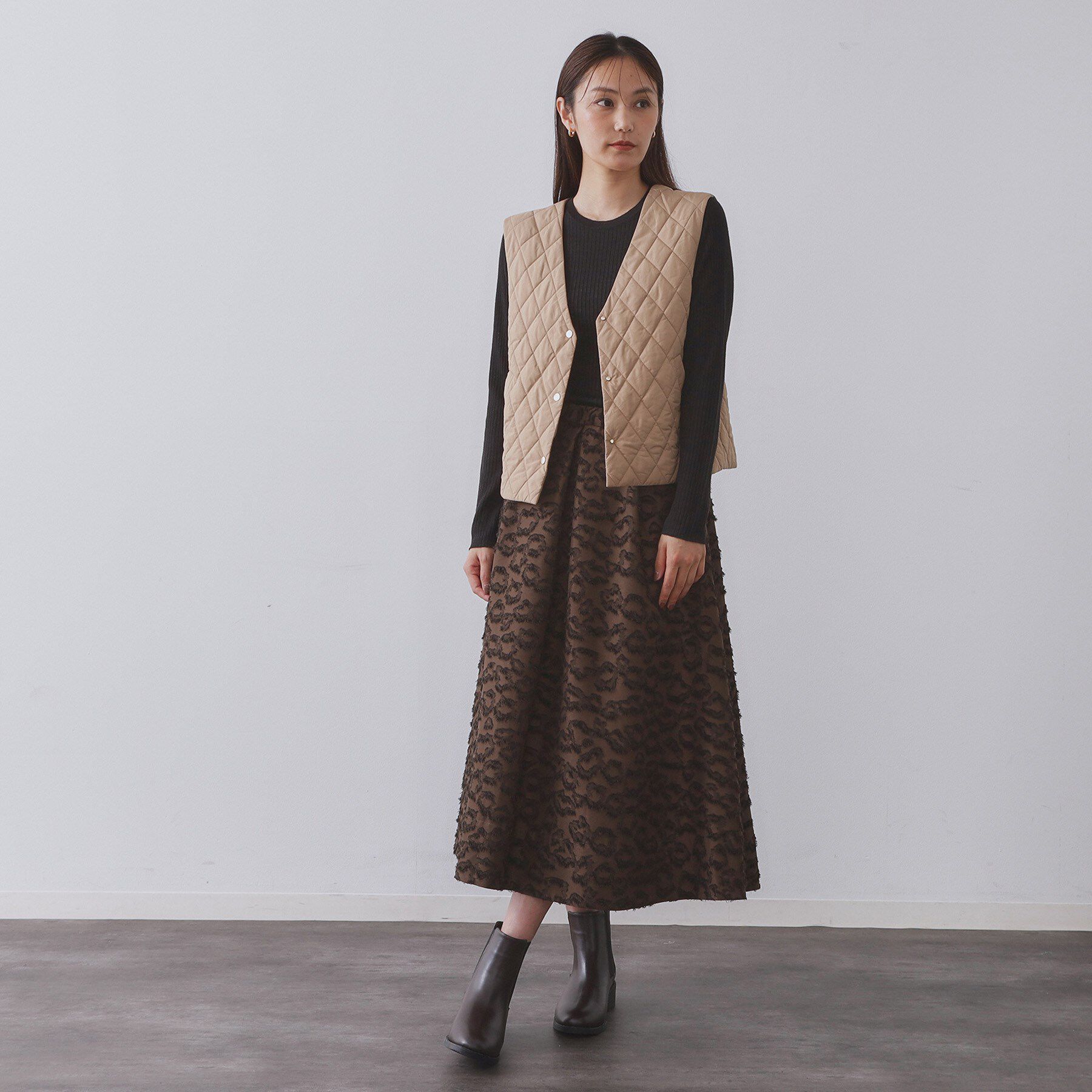 OPAQUE.CLIP「《ツインセット》マウンテンパーカー&times;キルティングベストライナー【撥水/洗濯機OK】」|ブルゾン・スタジャン|