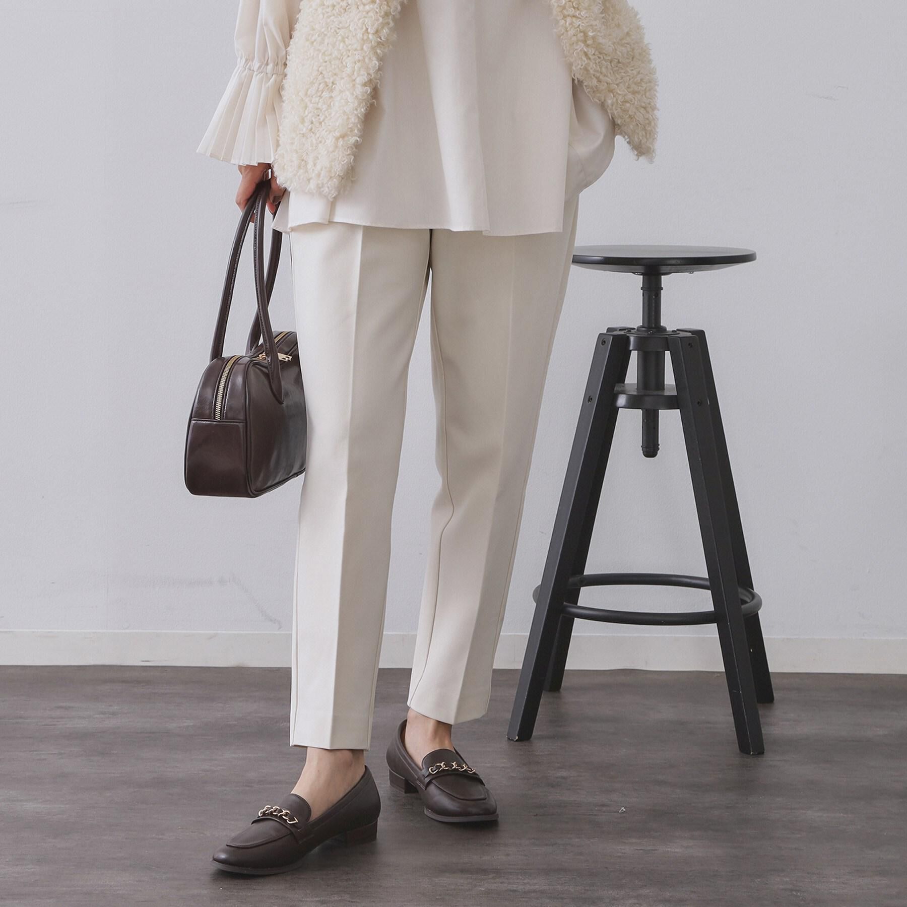 OPAQUE.CLIP「ウォームタッチ テーパードパンツ【洗濯機洗OK/ストレッチ】≪SS～LL≫」|その他|