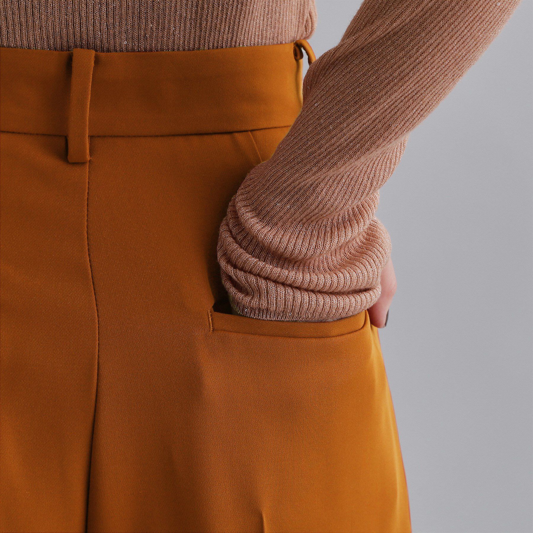 OPAQUE.CLIP「【es】タックワイドストレートパンツ【洗濯機OK/防シワ/UVケア/接触冷感/吸水速乾】」|その他|