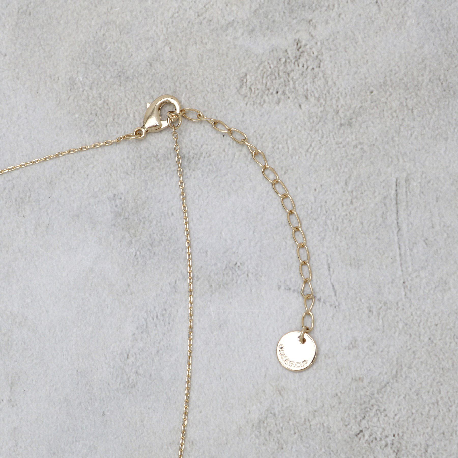 OPAQUE.CLIP「フェイクパール＆ビジュープチペンネックレス」|ネックレス|