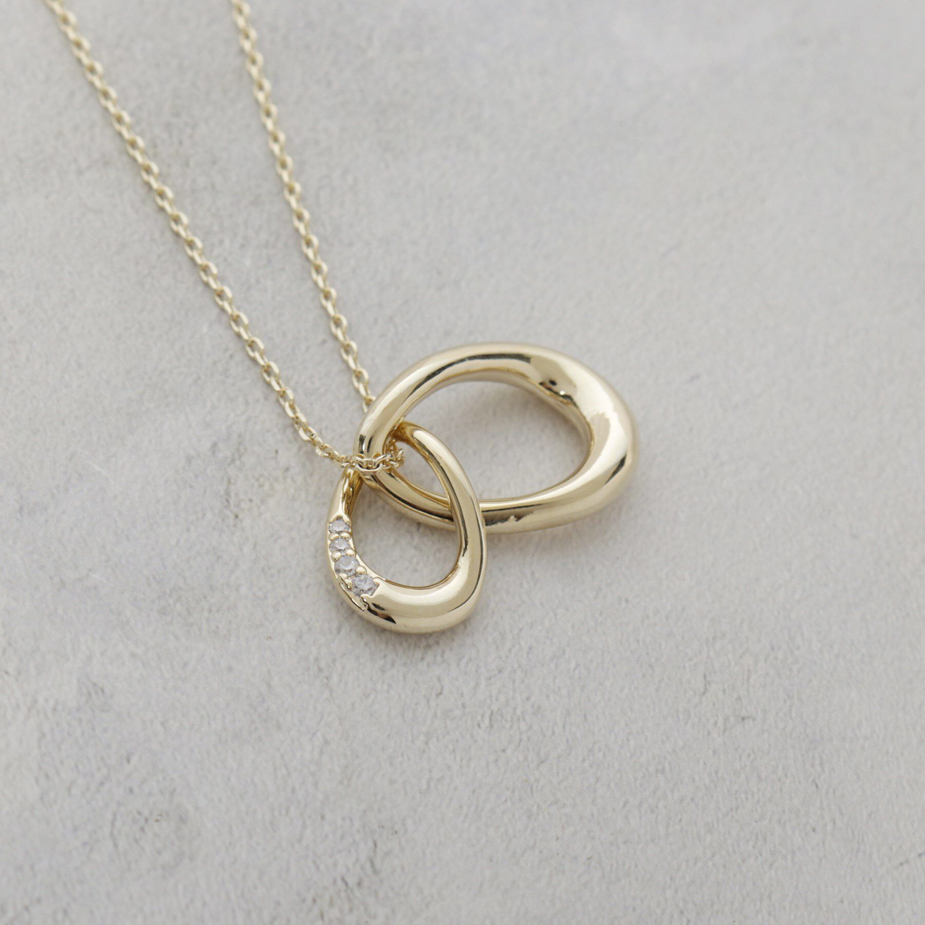 OPAQUE.CLIP「メタルドロップスライドネックレス」|ネックレス|