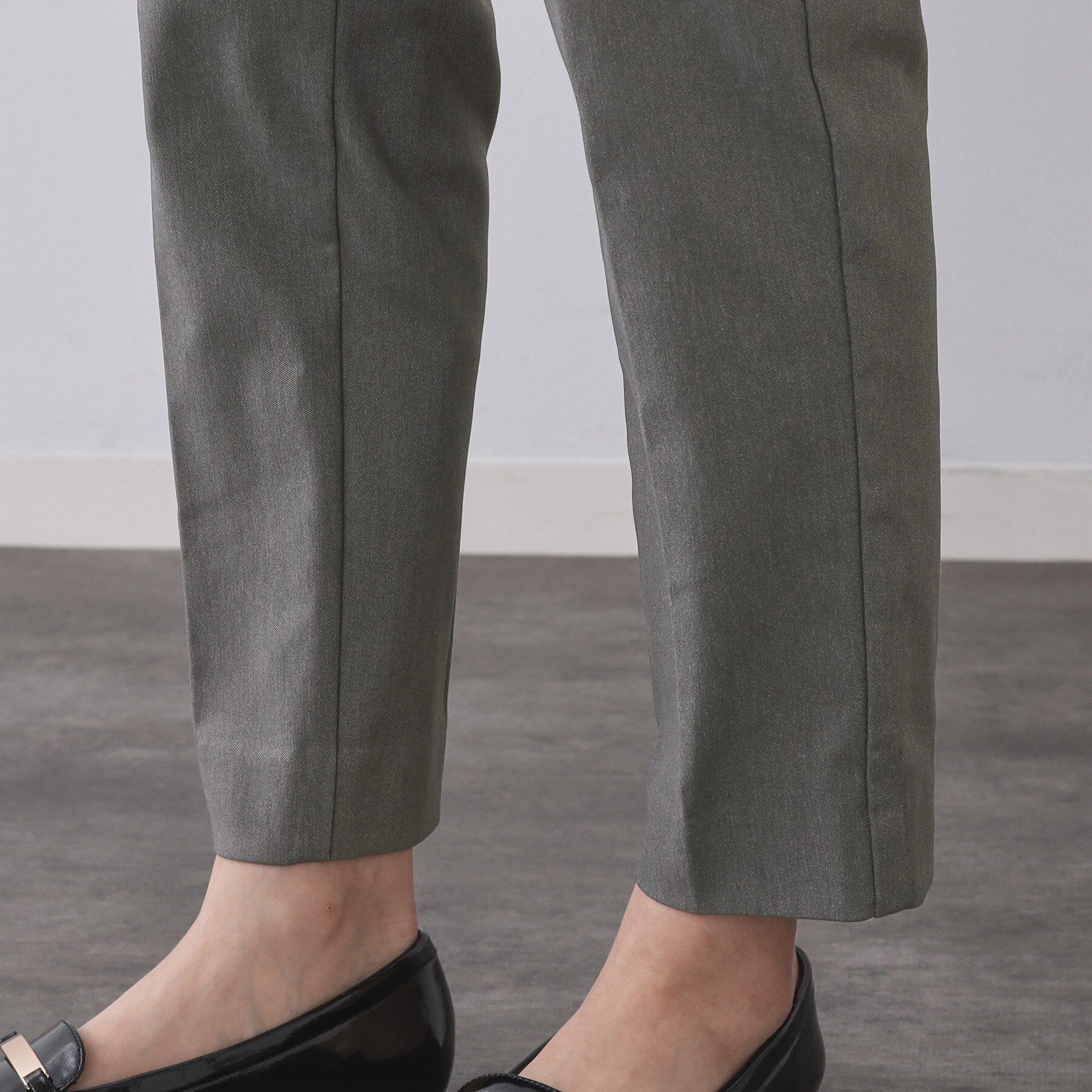 OPAQUE.CLIP「裏起毛ハイストレッチイージーテーパードパンツ【洗濯機OK】」|その他|