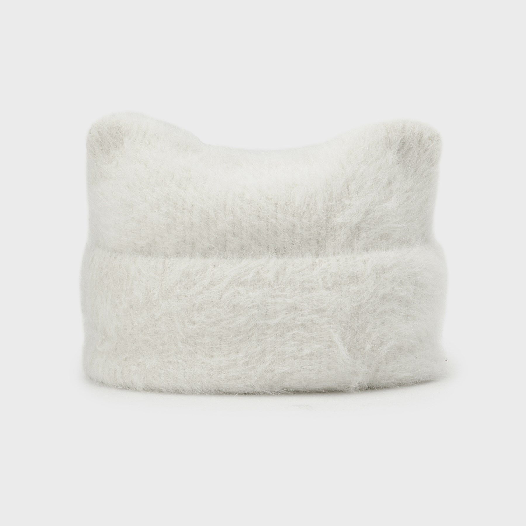 OPAQUE.CLIP「ウール混ネコミミワッチ」|ニット帽|オフホワイト(003