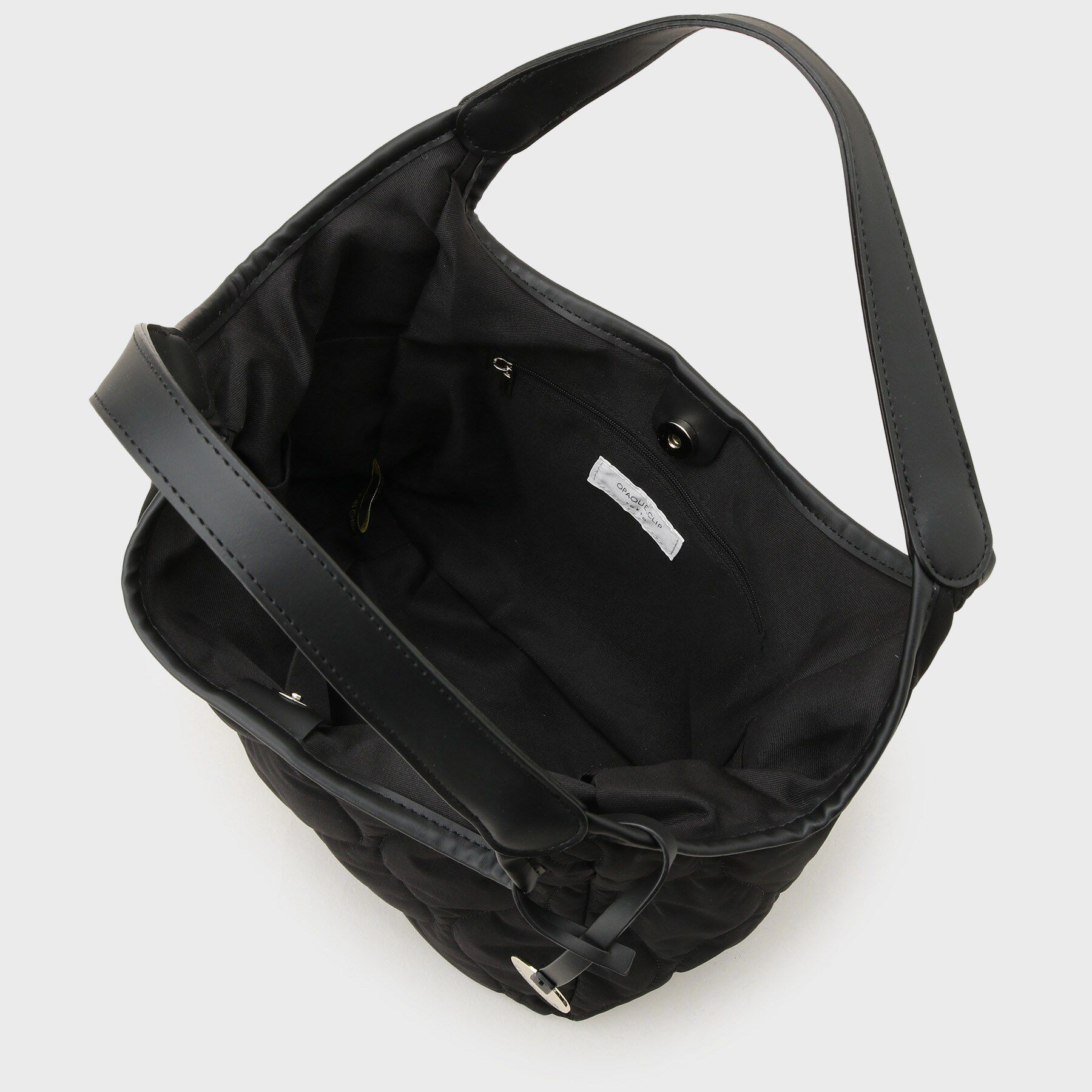 OPAQUE.CLIP「【フェイクファー／キルティング】くり手ミドルトートバッグ」|トートバッグ|