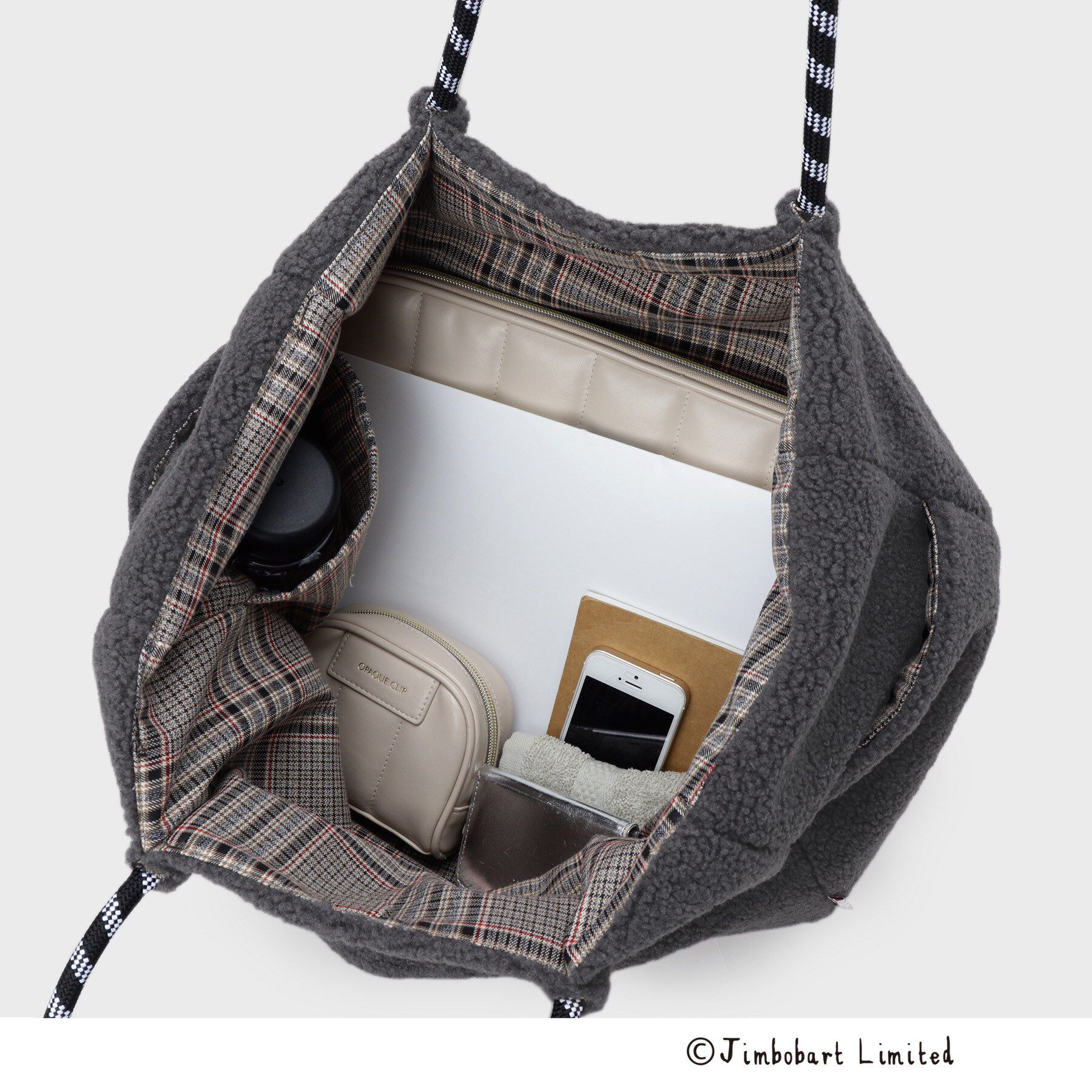 OPAQUE.CLIP「【ジムボバートコラボ】リバーシブルBIGトートバッグ」|トートバッグ|