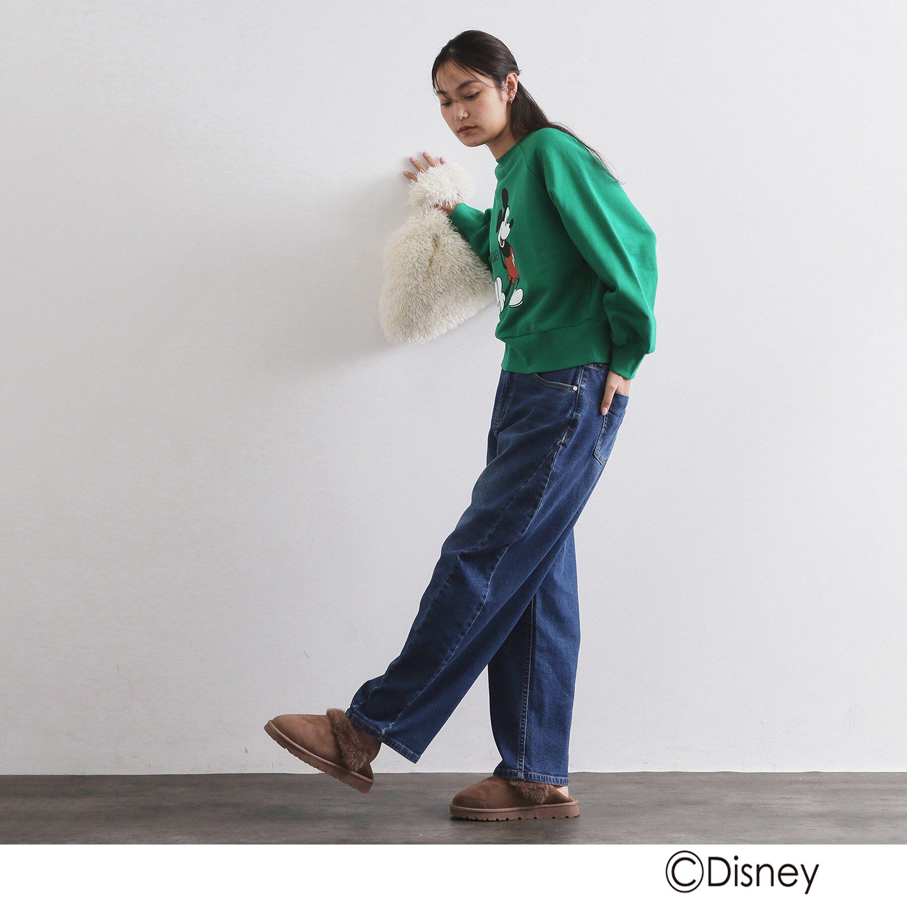 OPAQUE.CLIP「《Mickey Mouse》プリントアソートスウェット【洗濯機OK】」|パーカー|