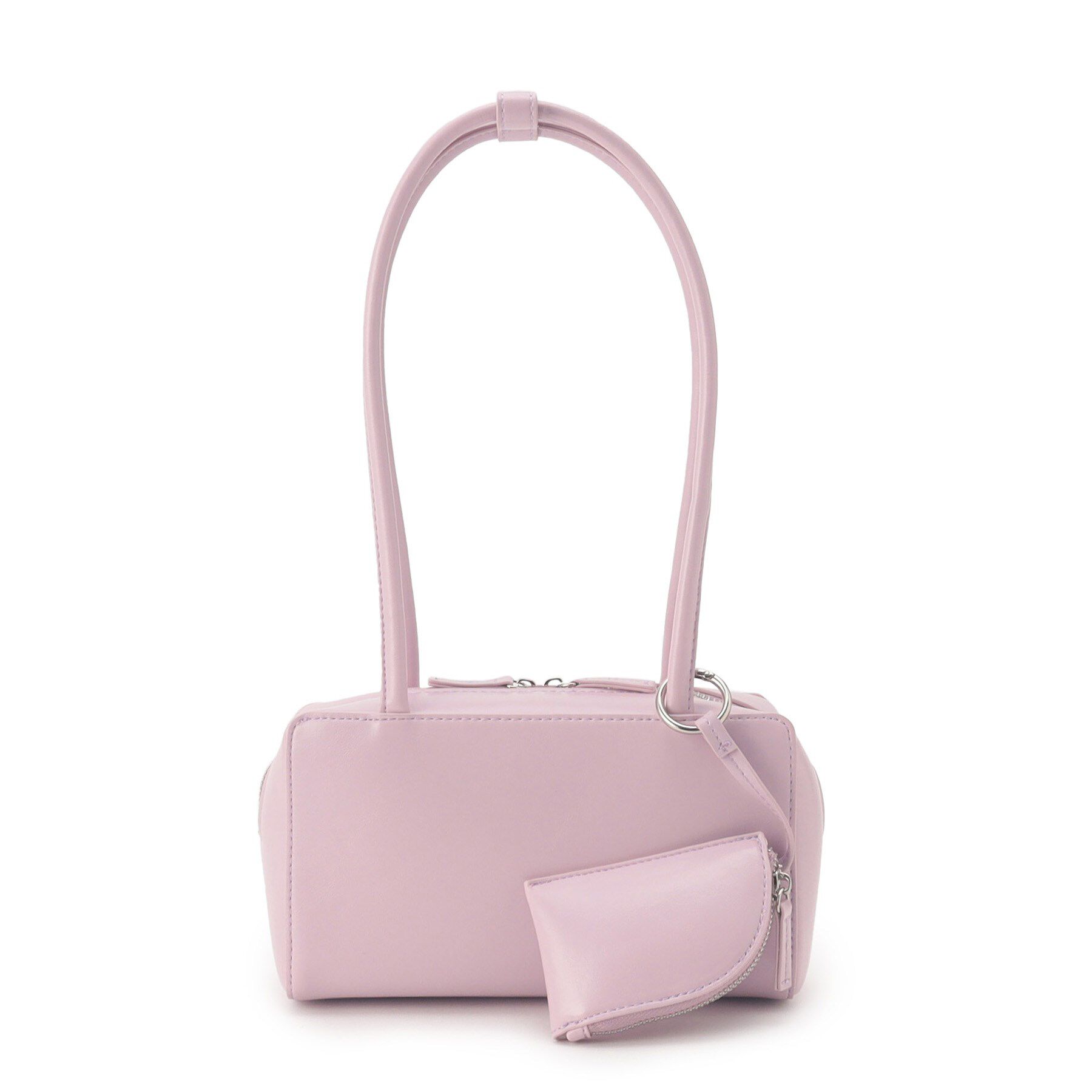 Couture broach「スクエアロングハンドルバッグ」|ハンドバッグ|ライトピンク(070