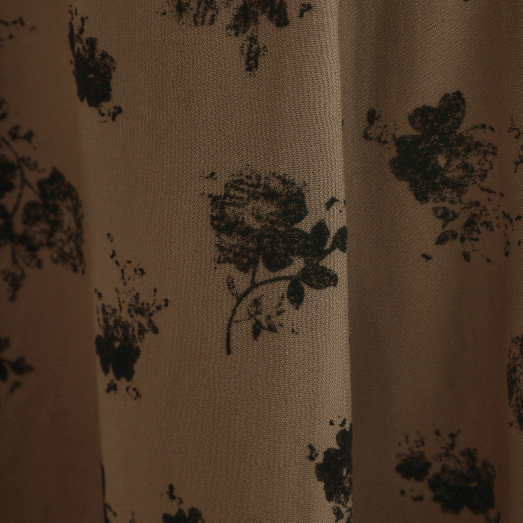 Couture broach「【美シルエット・通勤】フロッキーフラワープリントスカート」|スカート|