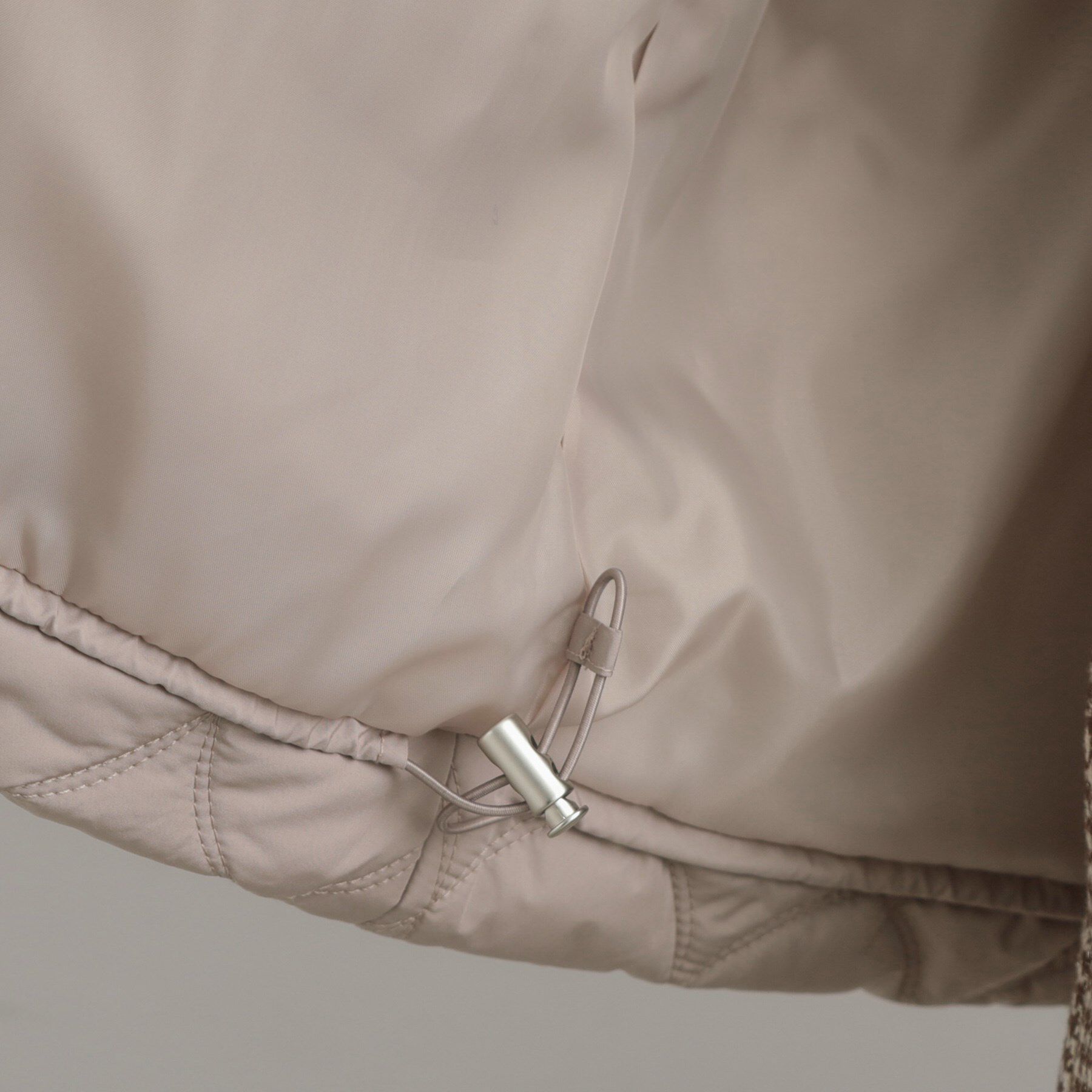 Couture broach「【撥水・大人可愛い】リボンキルティングジャケット」|ブルゾン・スタジャン|