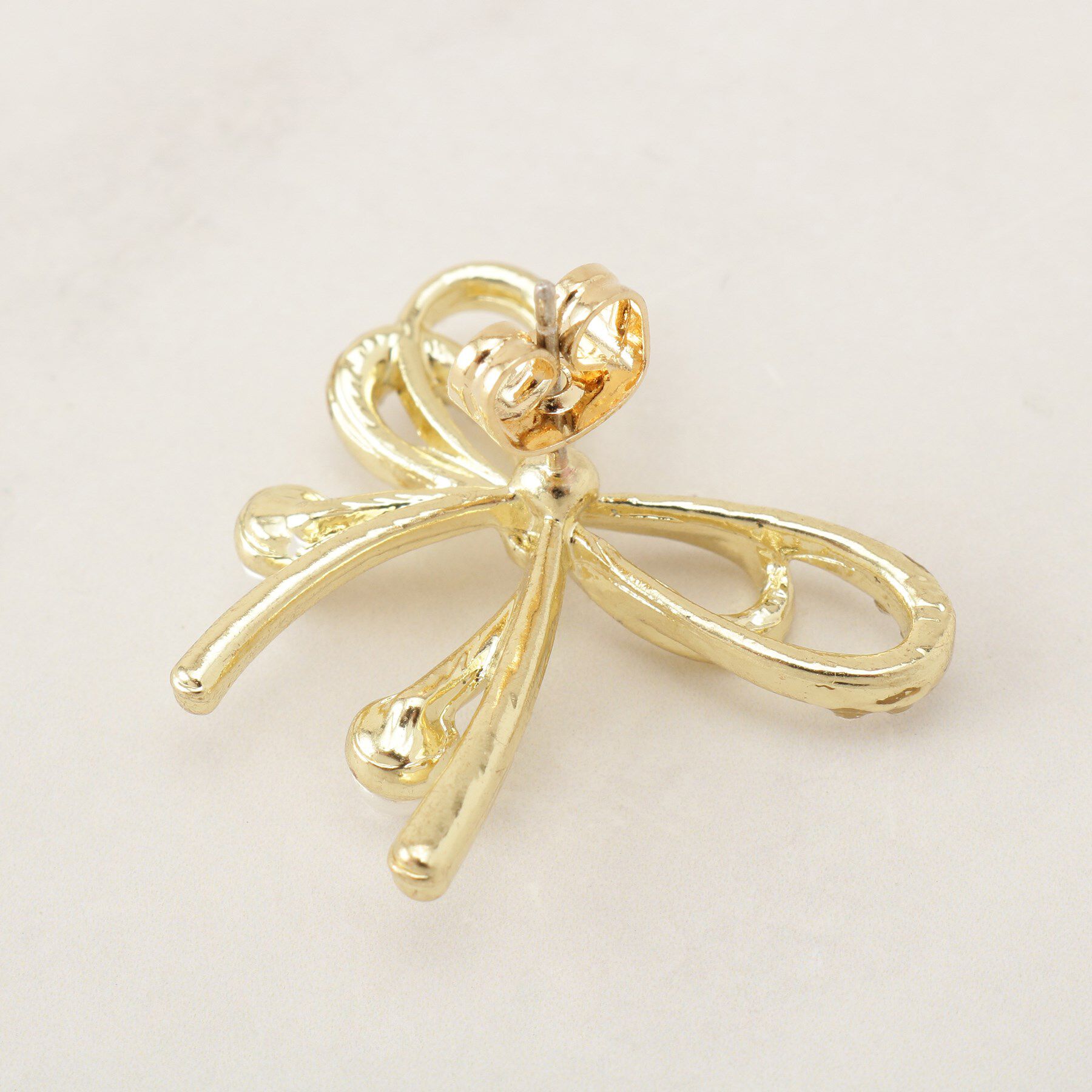 Couture broach「リボンモチーフピアス」|ピアス|