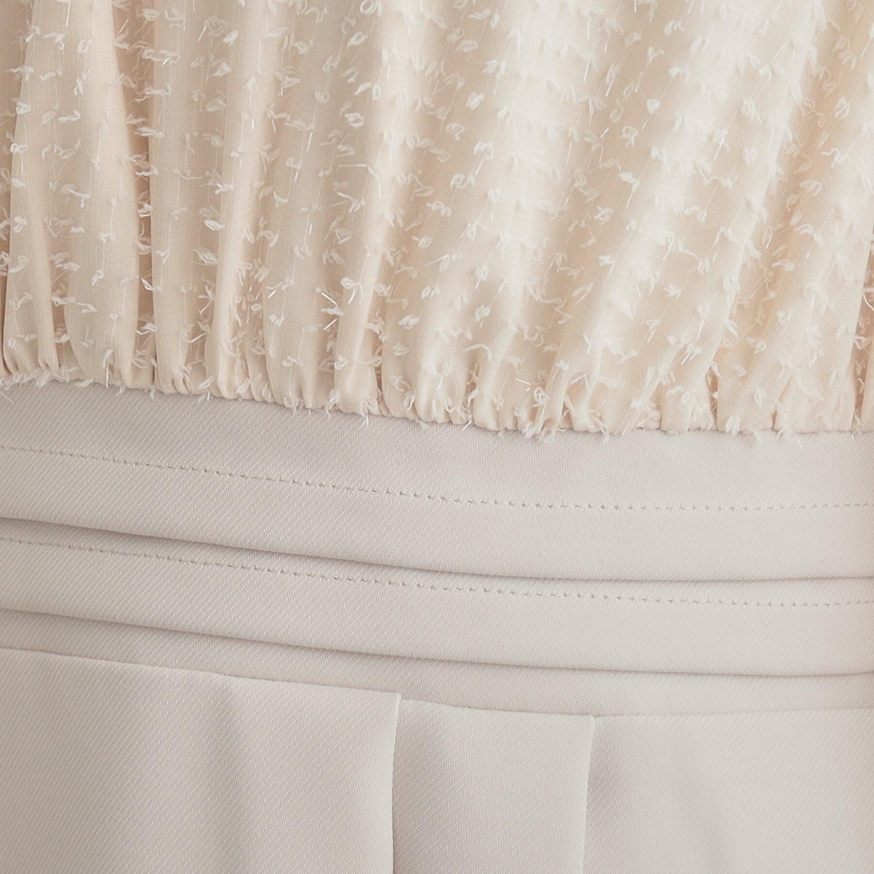 Couture broach「【通勤・ラメジャカード】ドッキングワンピース」|ワンピース|