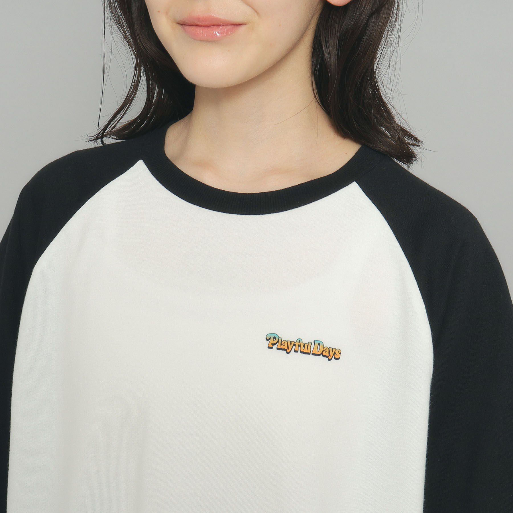 PINK-latte「ラグランプリントワンピース」|ワンピース|