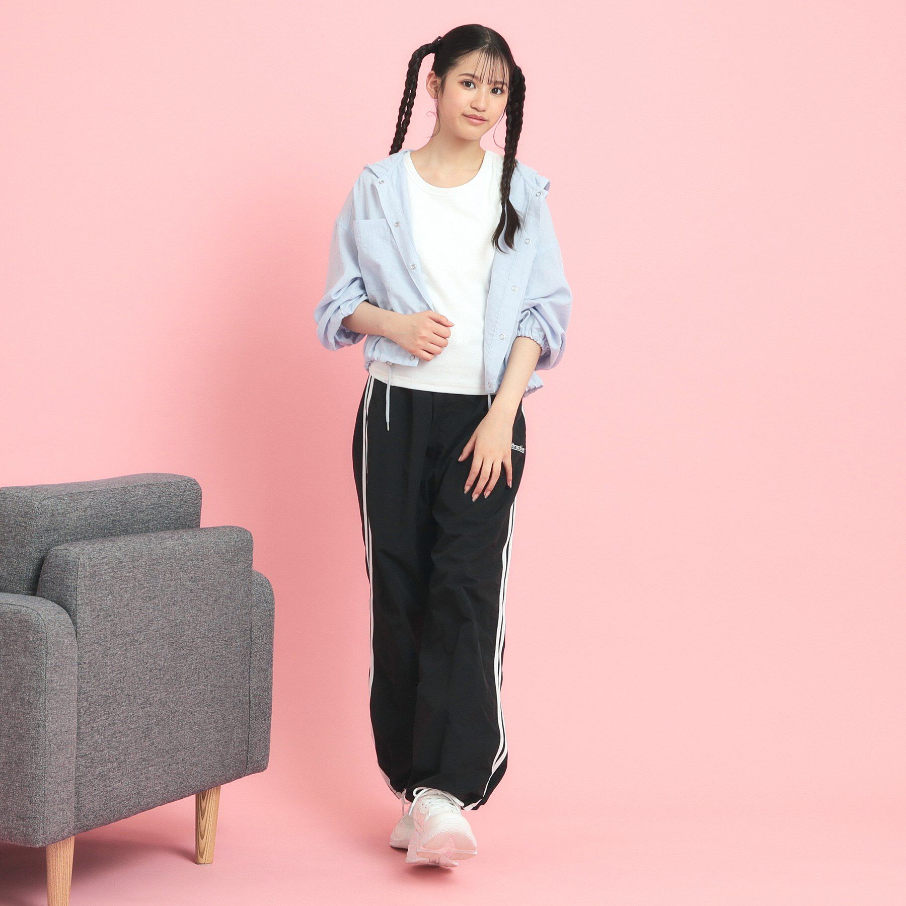 PINK-latte「シンプルタンクトップ」|キャミソール|