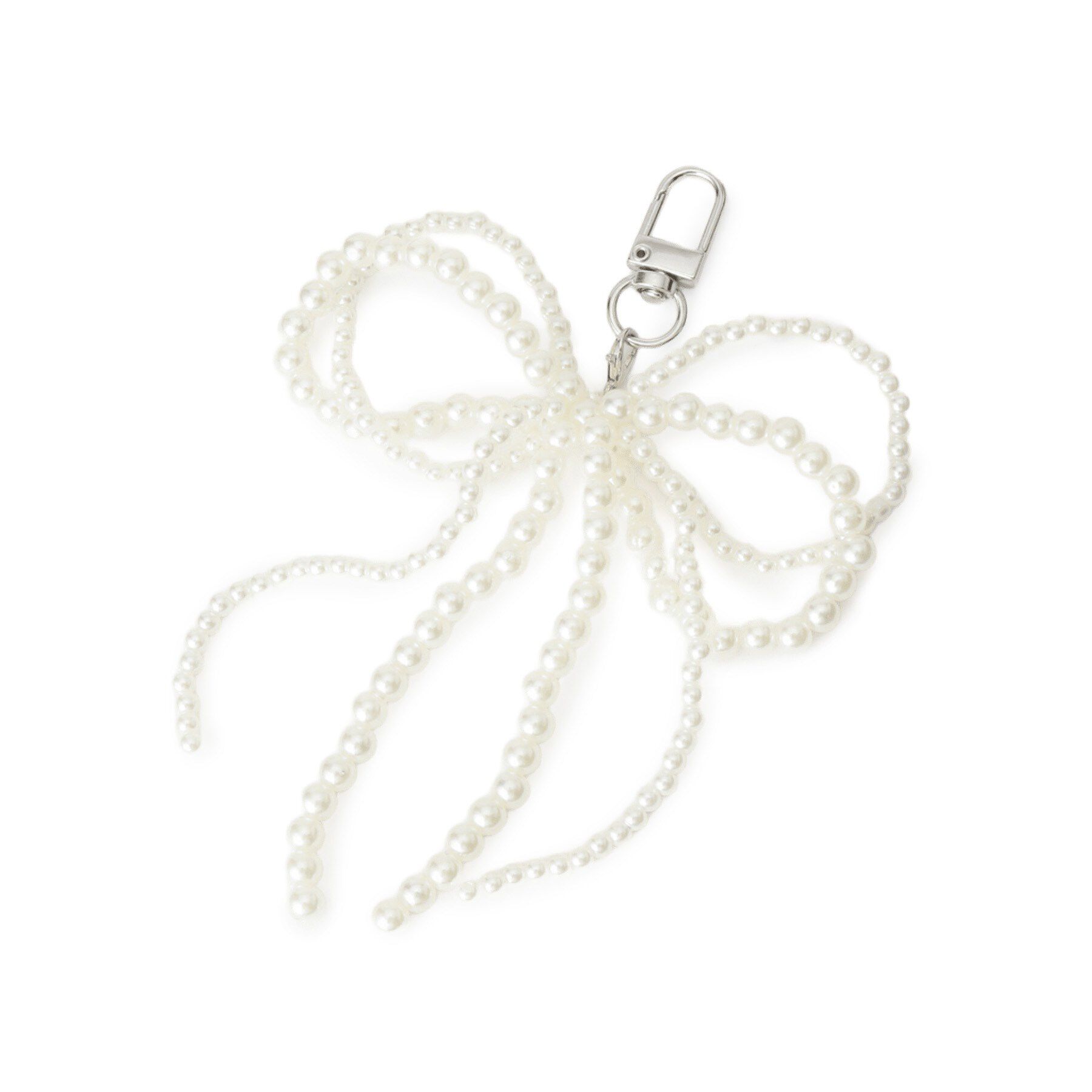 PINK-latte「リボンチャーム」|キーケース|