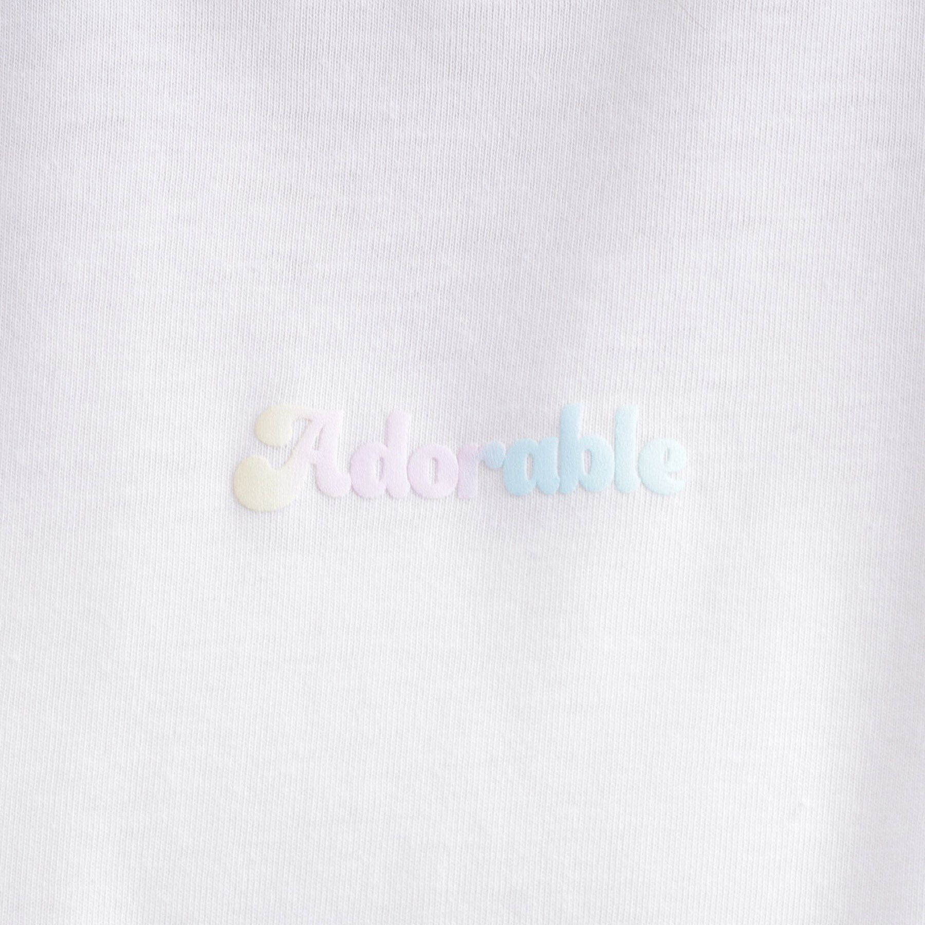 PINK-latte「グラデーションくまちゃん発砲ビッグTシャツ」|Tシャツ・カットソー|