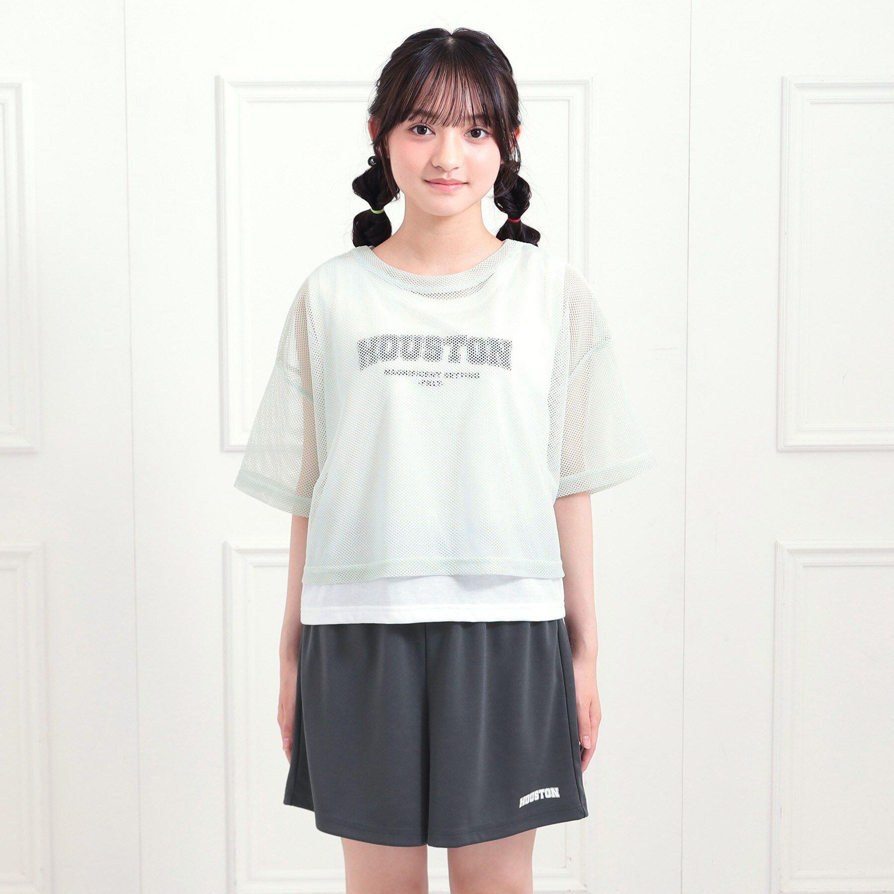 PINK-latte「【セットアップアイテム】メッシュコーデ3点セット」|その他|