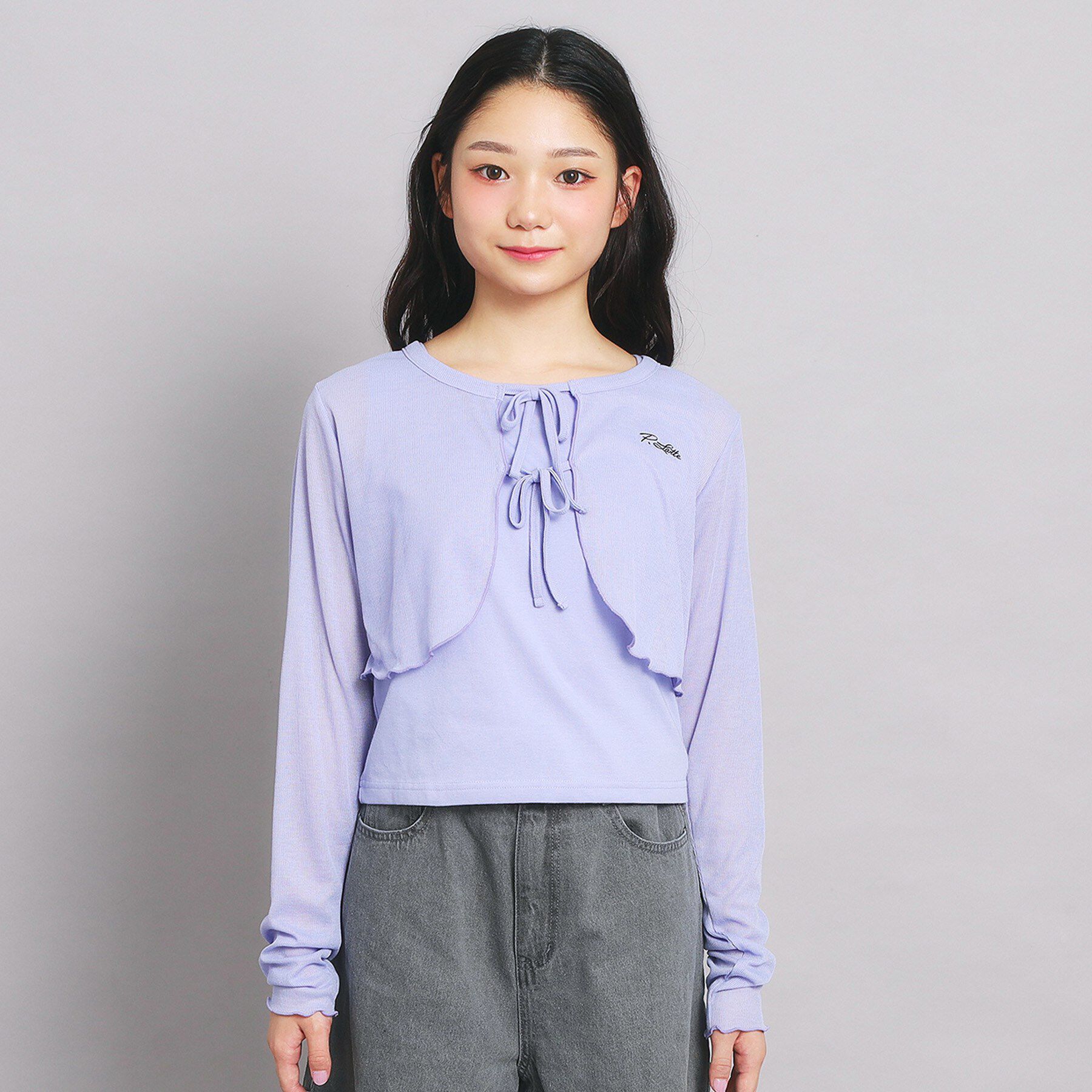 PINK-latte「【セットアイテム】シアーテレコボレロ＋タンクセット」|その他|