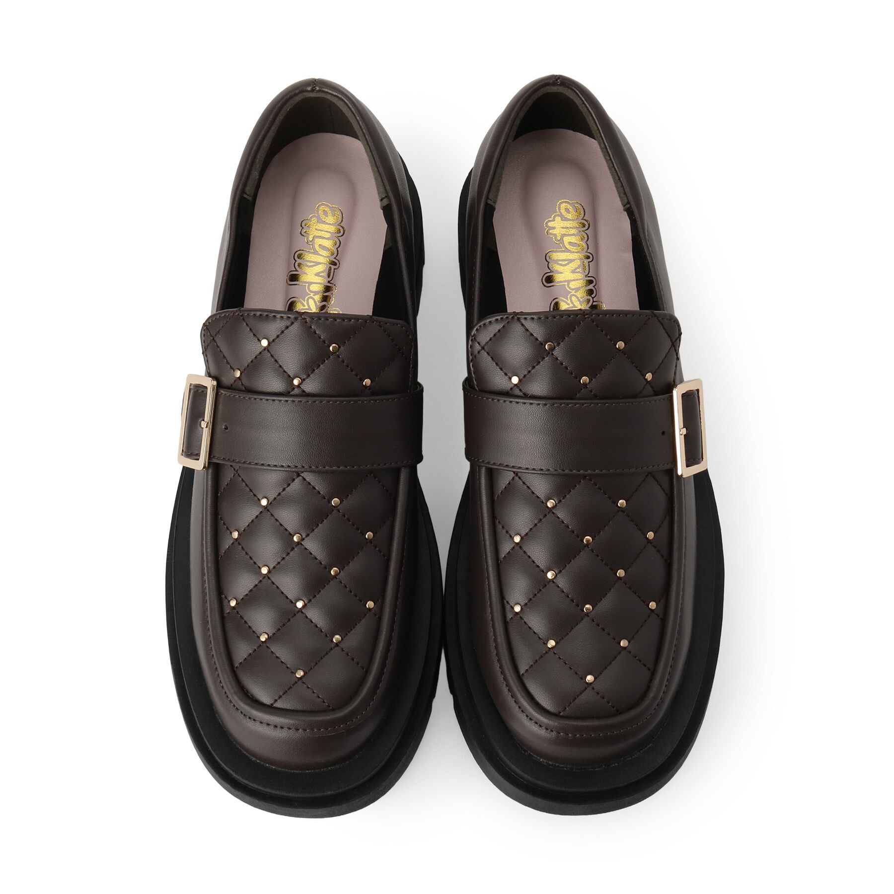 PINK-latte「キルティングストーンシューズ」|その他|