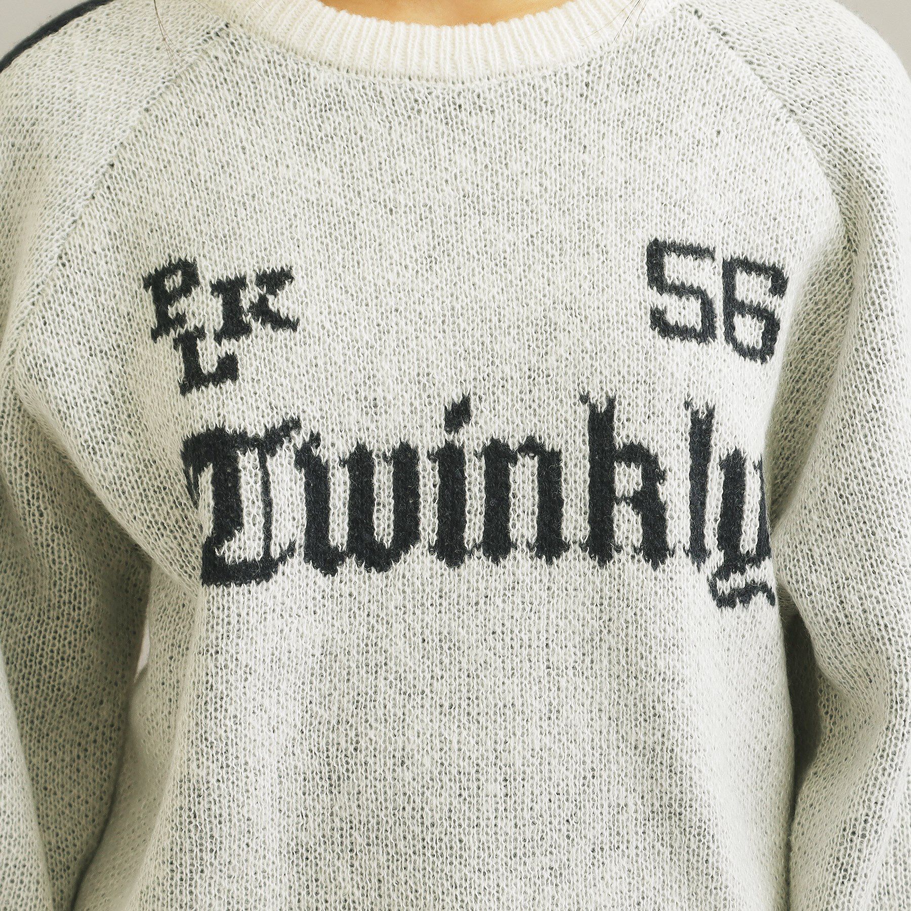 PINK-latte「アソートジャカードプルオーバー」|ニット・セーター|