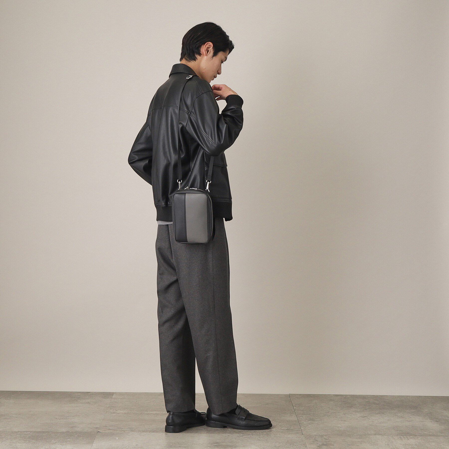 THE SHOP TK「パネルライン2WAYショルダーバッグ」|ショルダー・メッセンジャー|