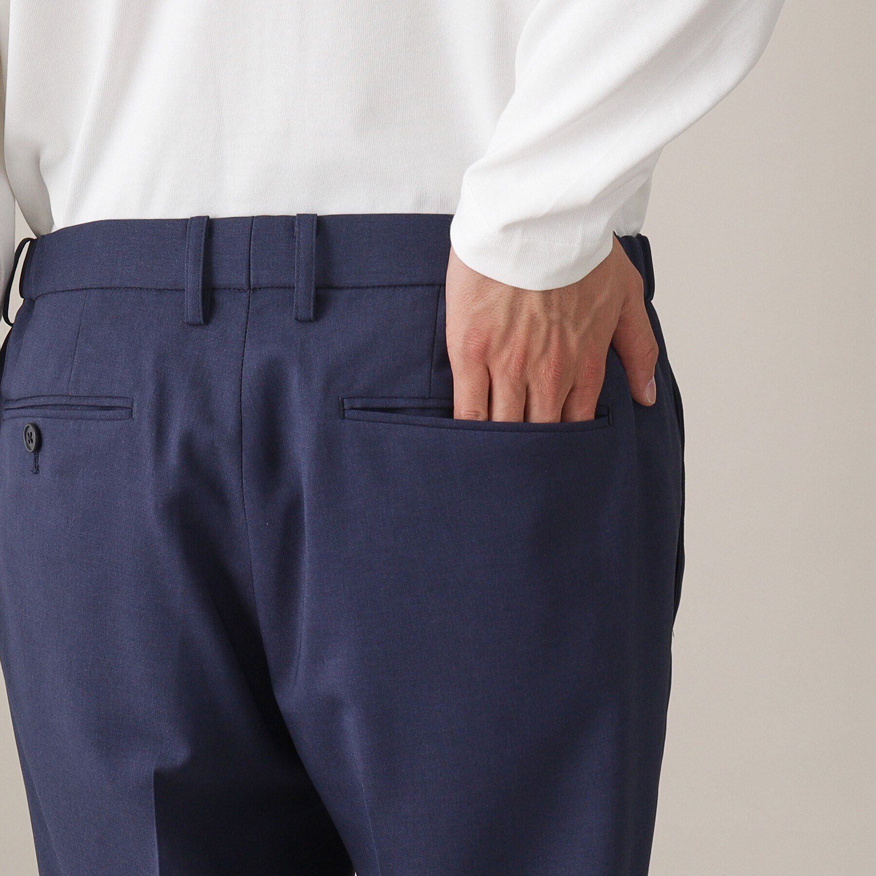 THE SHOP TK「AVANTドライツイルスラックス【セットアップ可/ビジネス対応/洗える/ストレッチ素材/シワになりに」|その他|