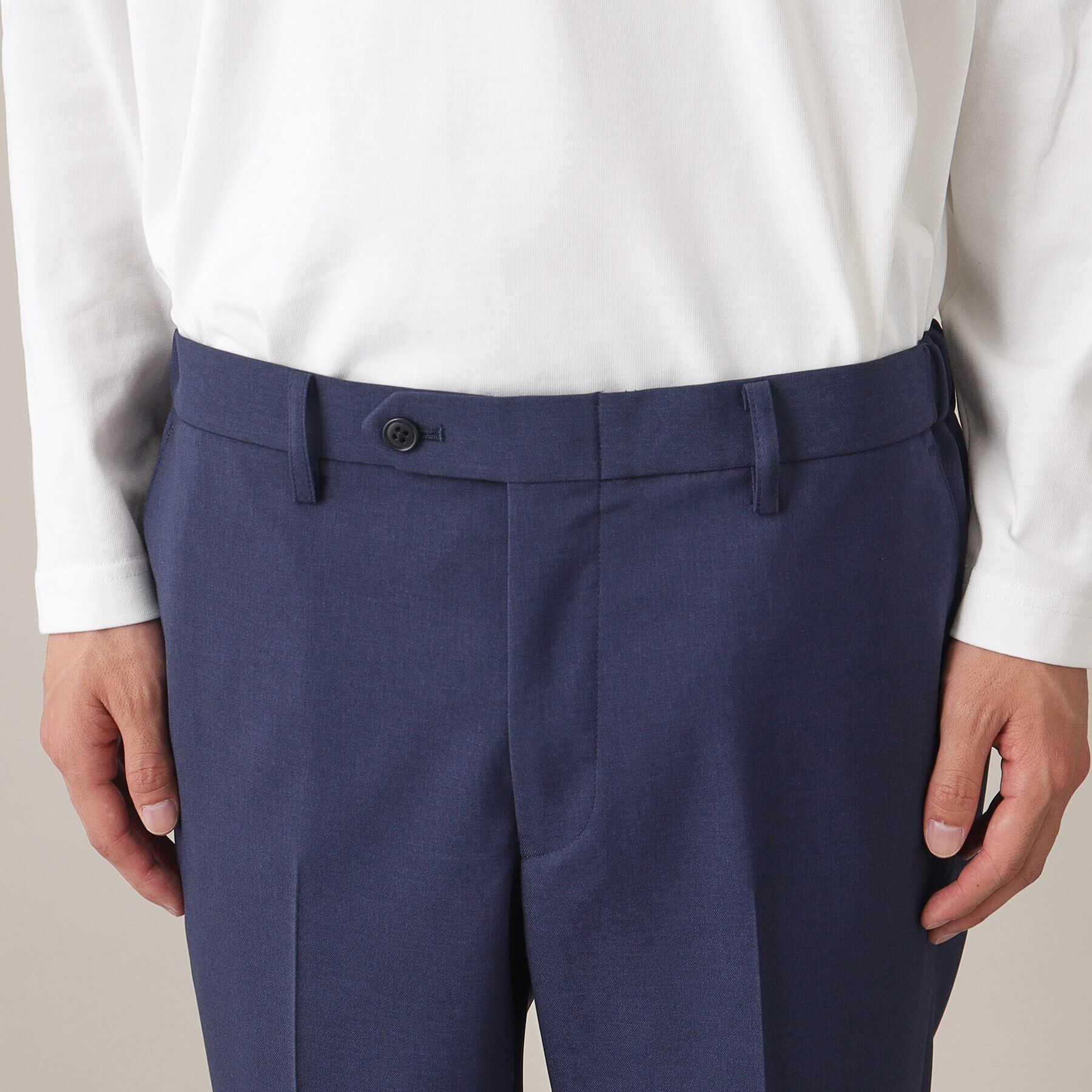 THE SHOP TK「AVANTドライツイルスラックス【セットアップ可/ビジネス対応/洗える/ストレッチ素材/シワになりに」|その他|