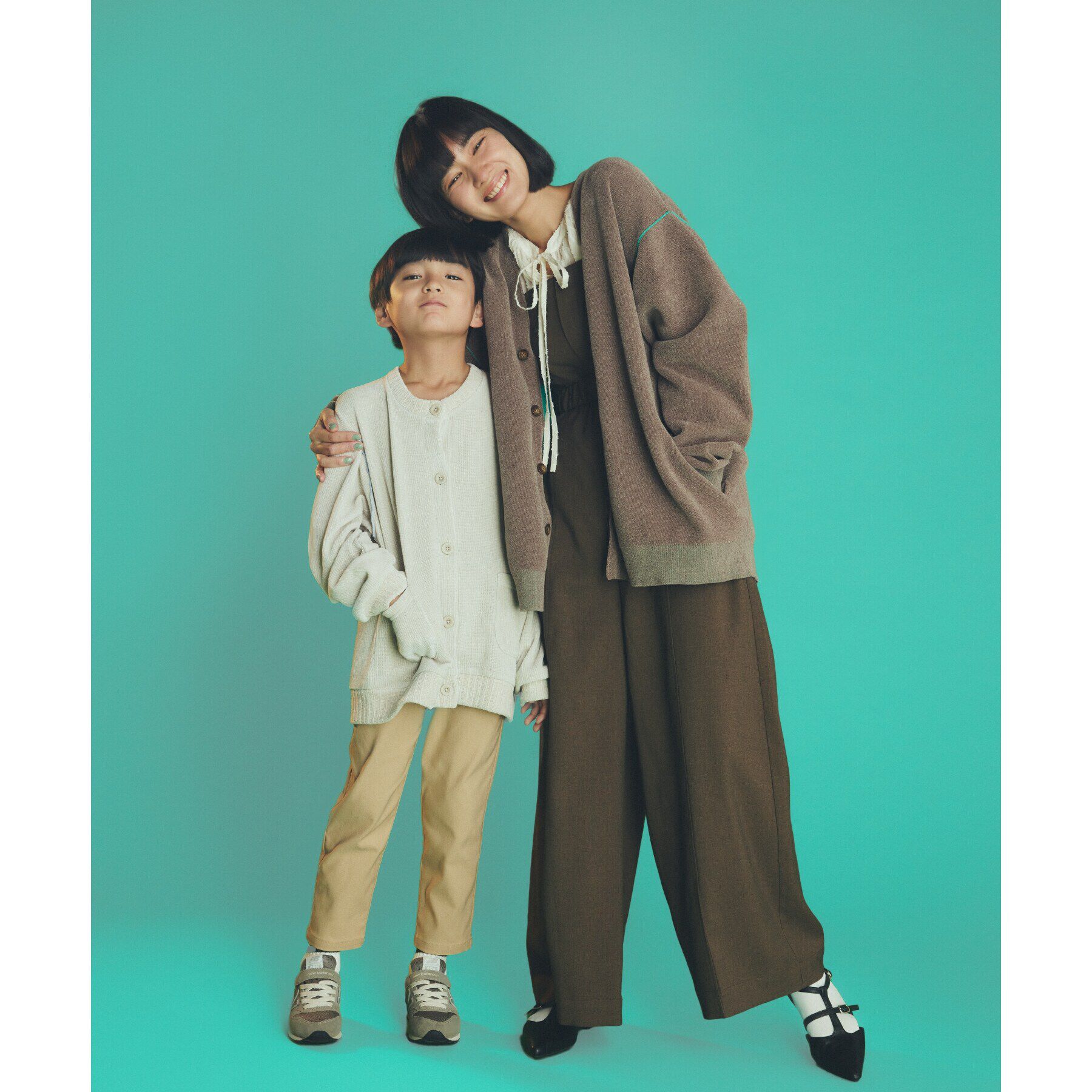 THE SHOP TK「【ハグするニット】モールニットカーディガン 親子リンク/ユニセックス」|カーディガン|